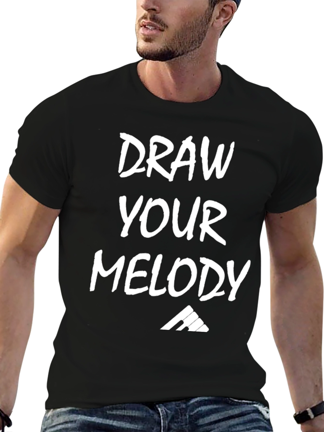 Draw Your Melody T-Shirt - Music Lovers Tee