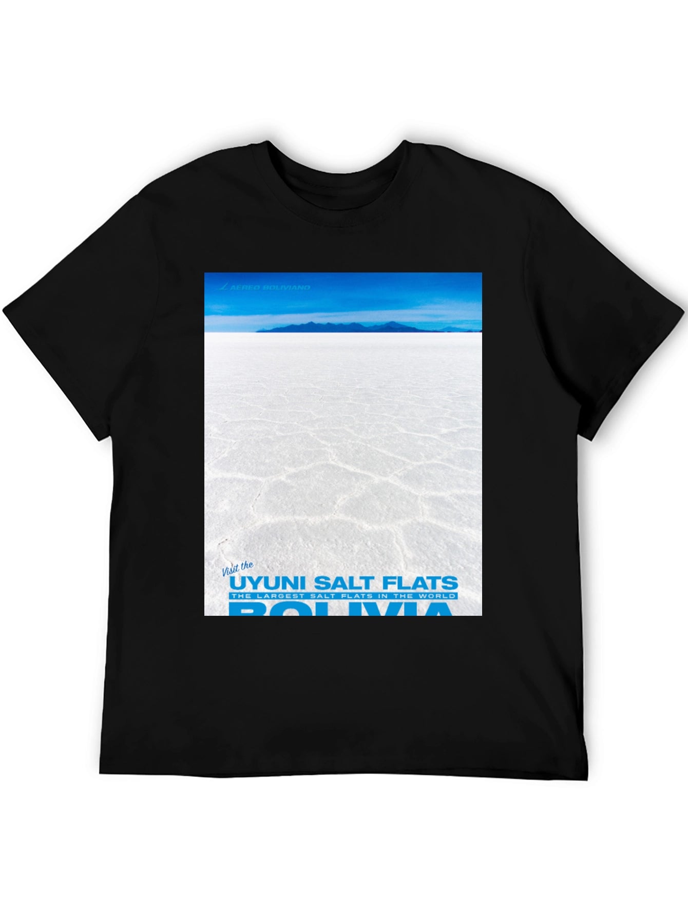 Uyuni Salt Flats Bolivia Graphic T-Shirt