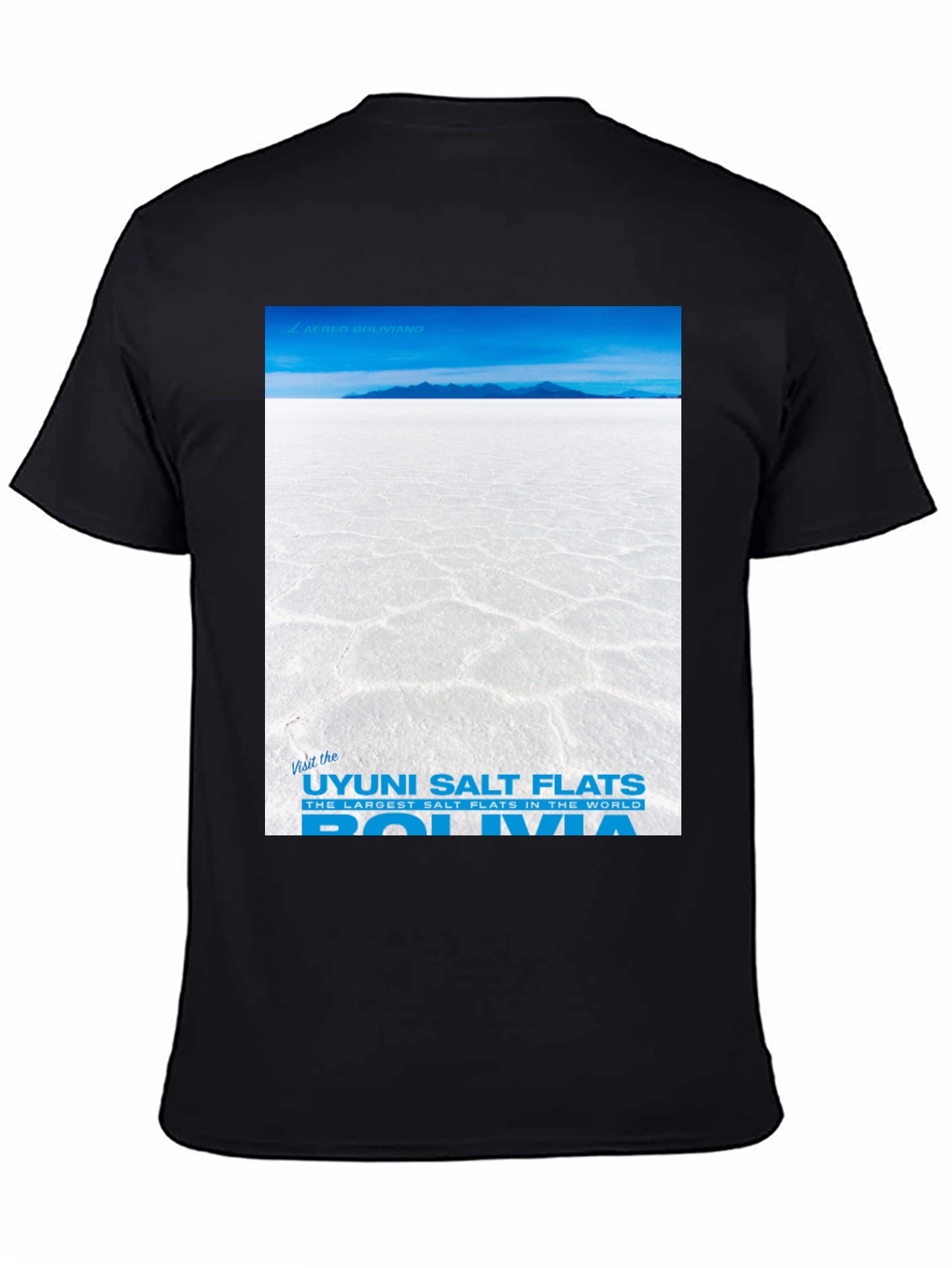 Uyuni Salt Flats Bolivia Graphic T-Shirt