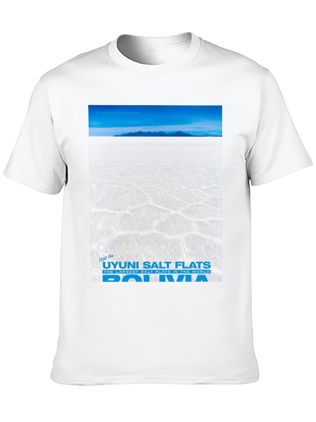 Uyuni Salt Flats Bolivia Graphic T-Shirt