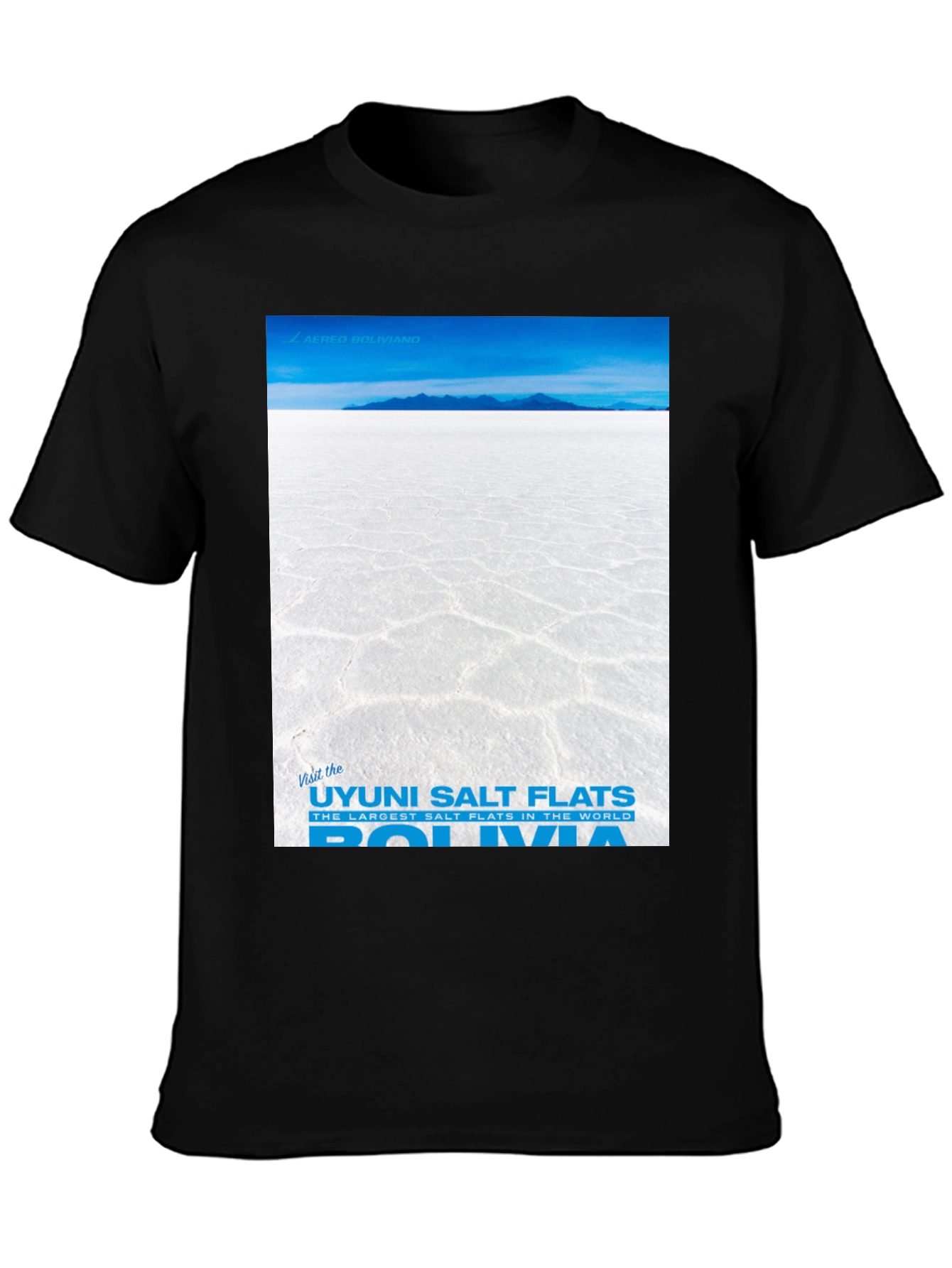 Uyuni Salt Flats Bolivia Graphic T-Shirt