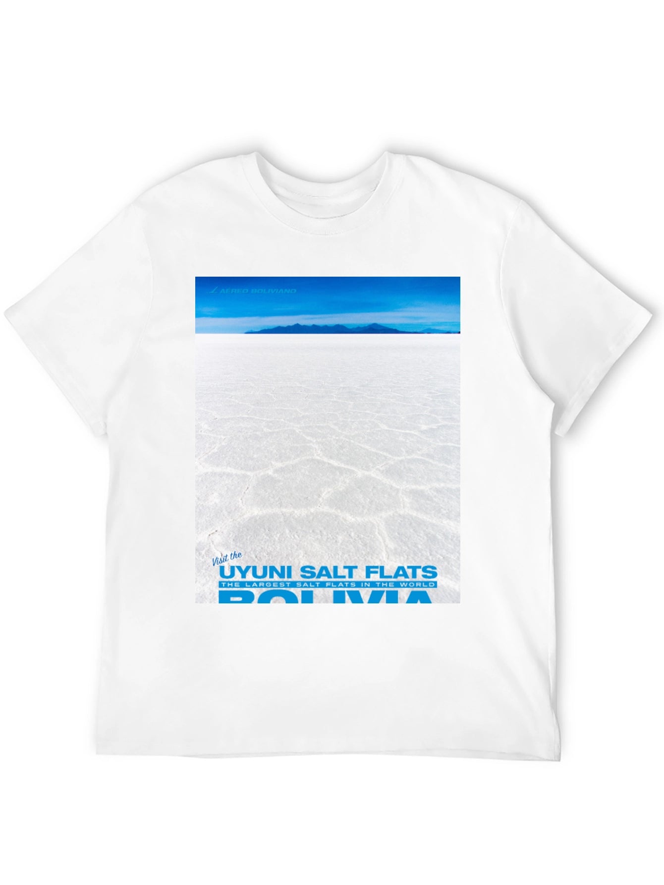 Uyuni Salt Flats Bolivia Graphic T-Shirt