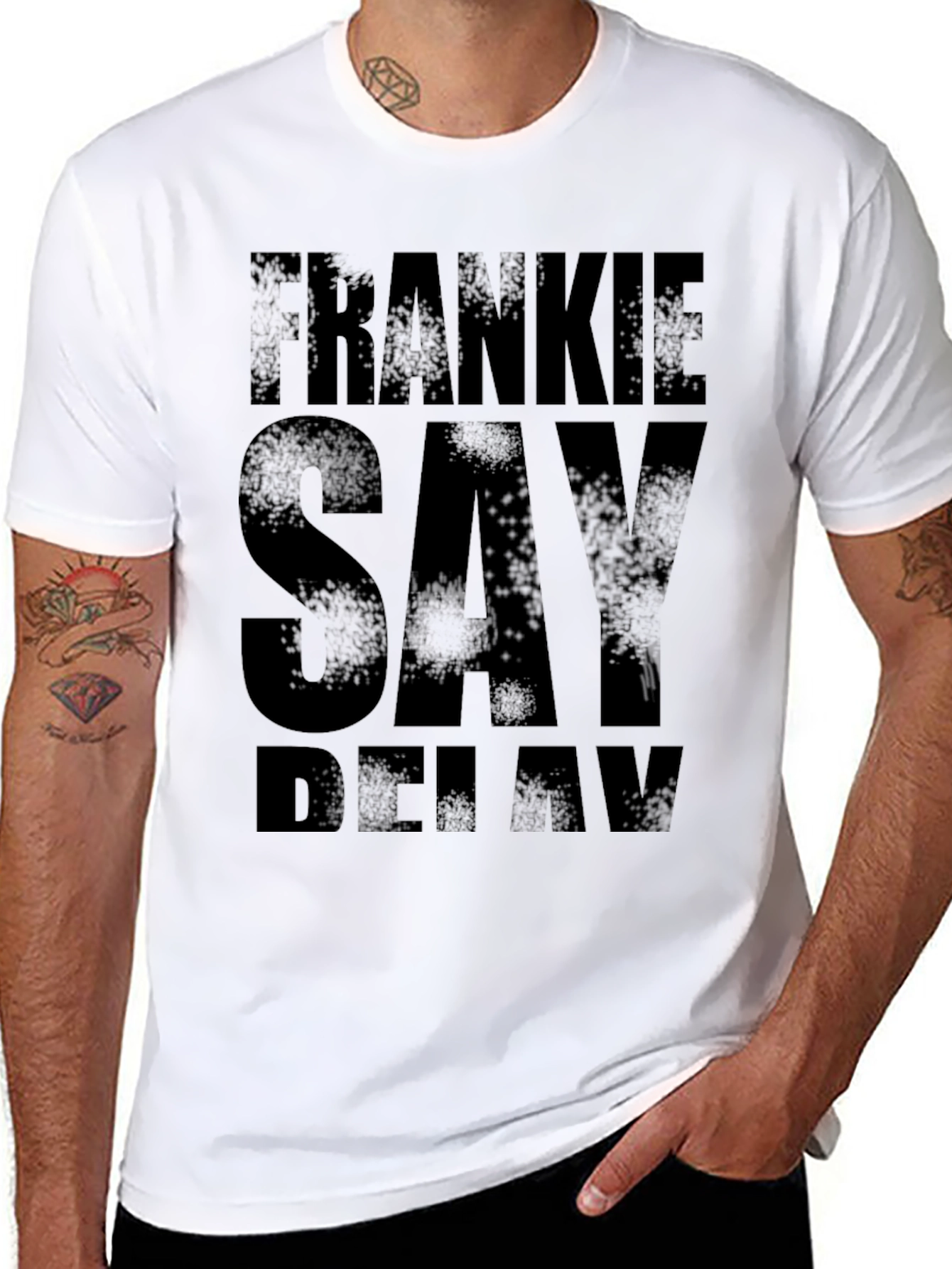 Frankie Say Relax T-Shirt - Black