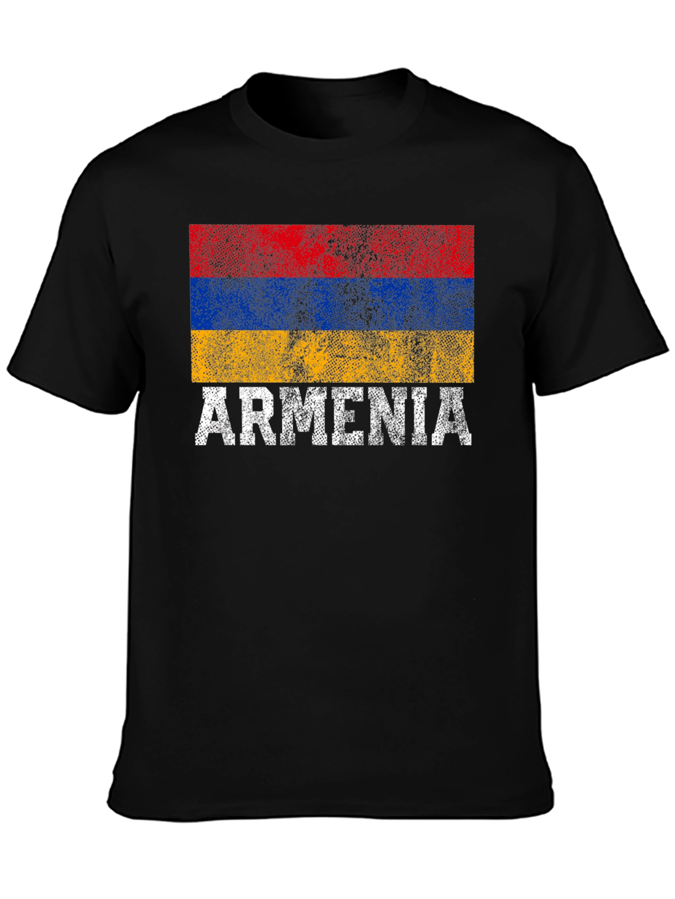 Armenia Flag T-Shirt - Distressed Pride