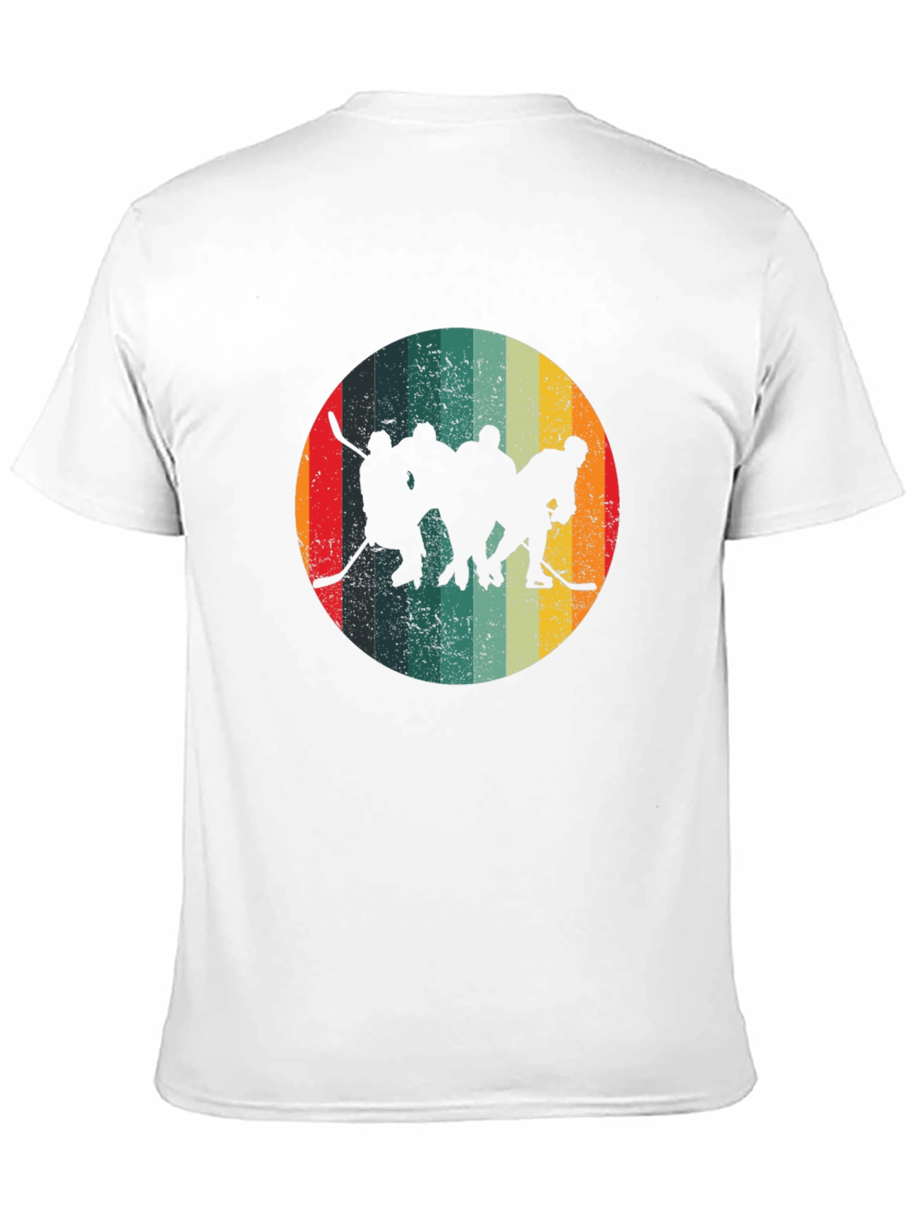 Retro Hockey Player Graphic Tee