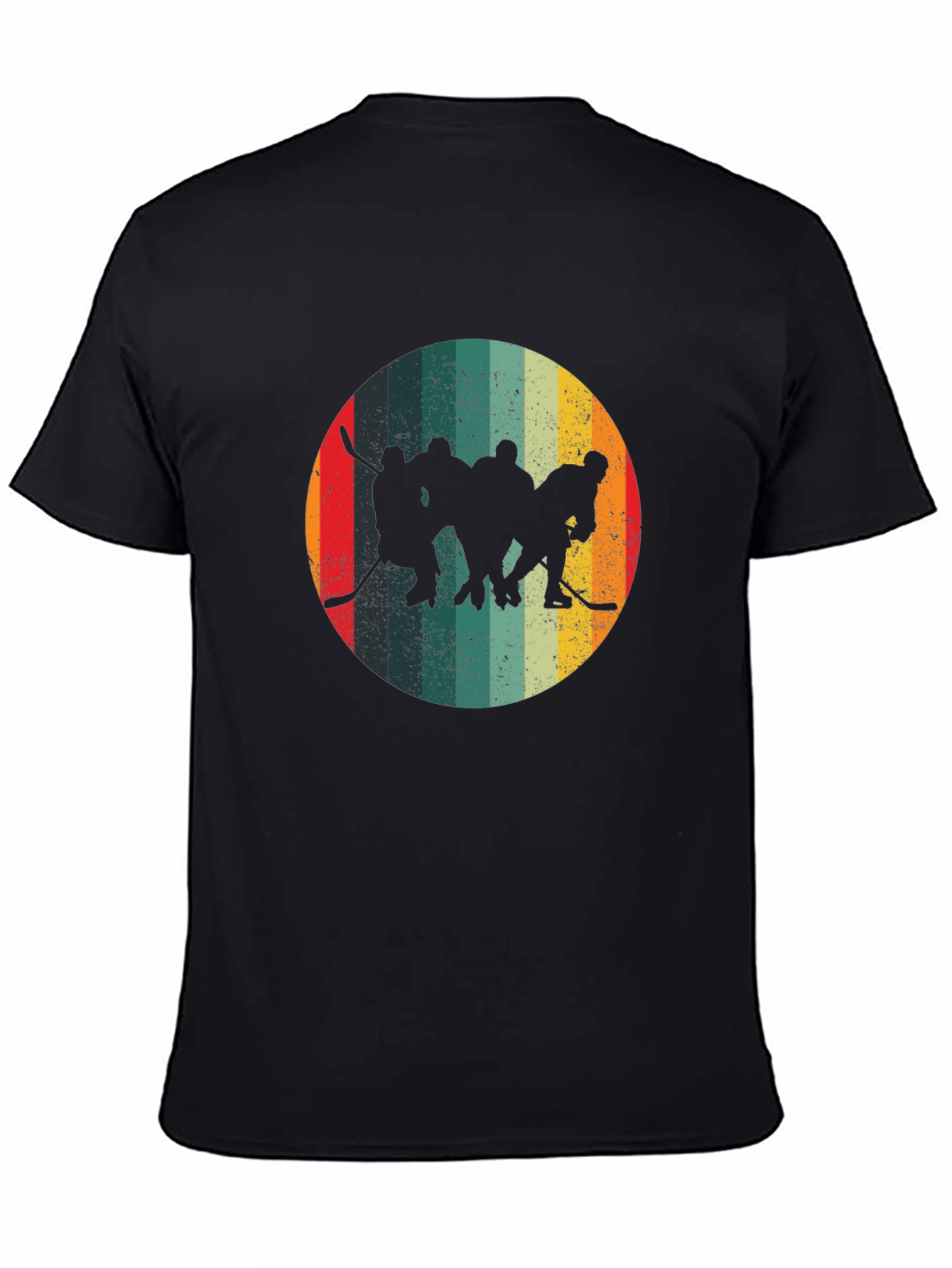 Retro Hockey Player Graphic Tee