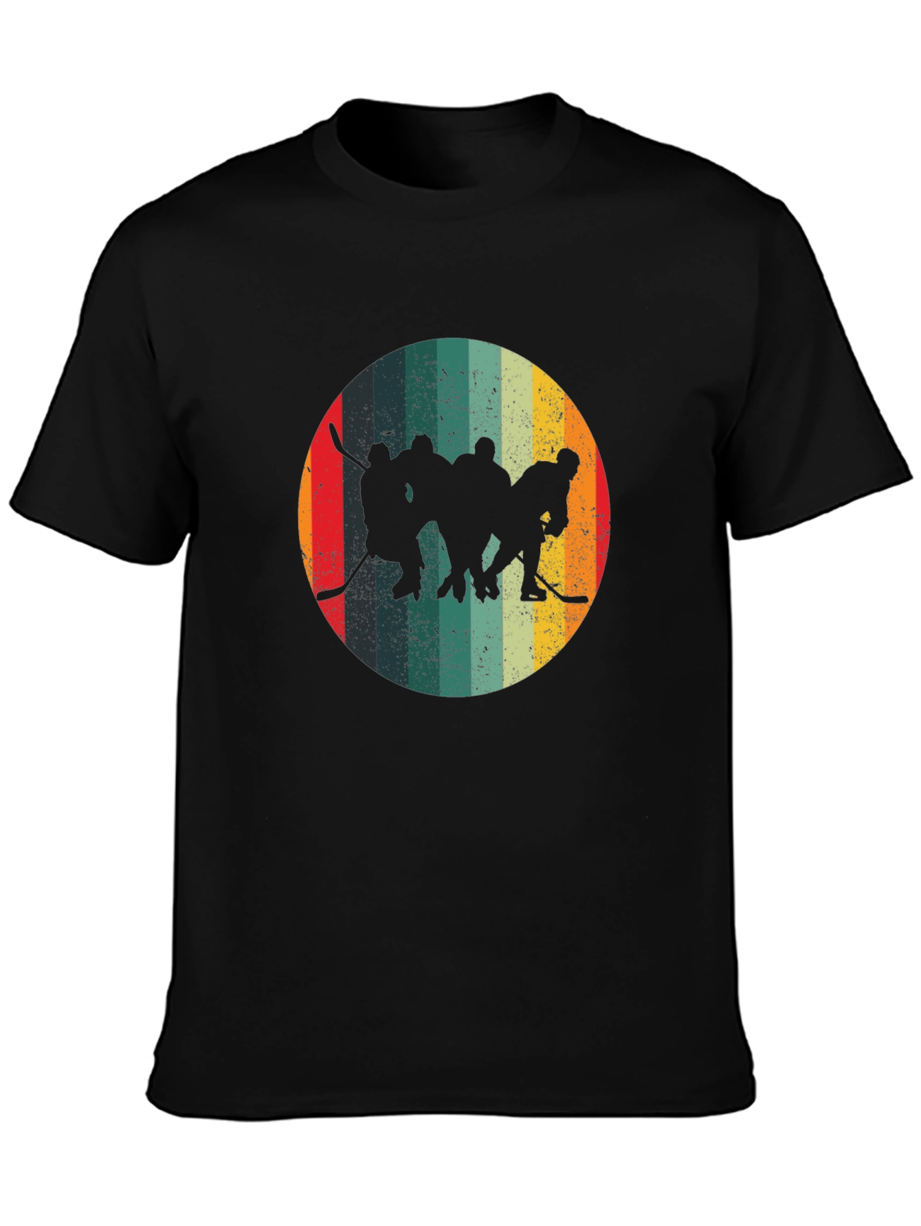 Retro Hockey Player Graphic Tee