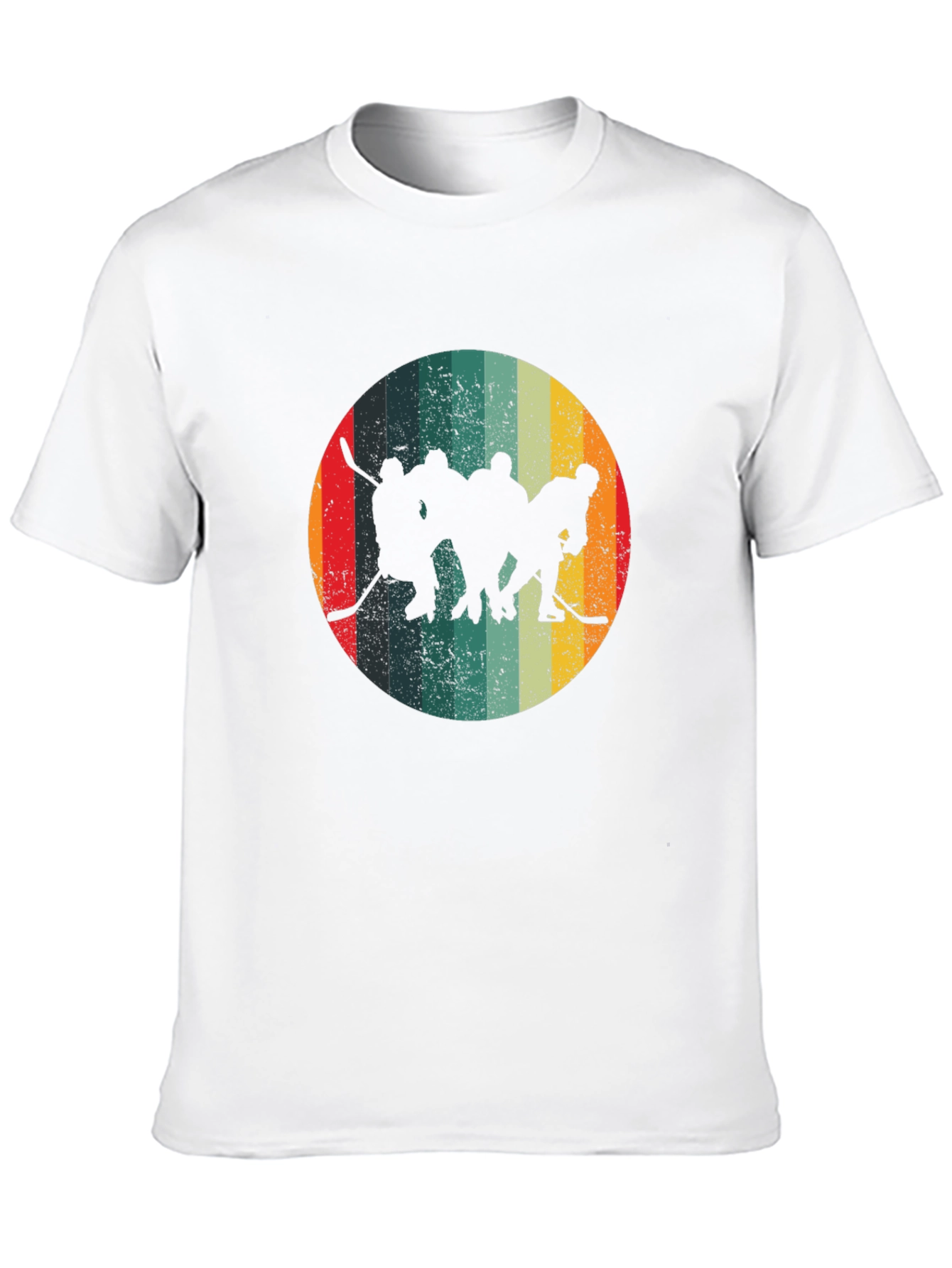Retro Hockey Player Graphic Tee