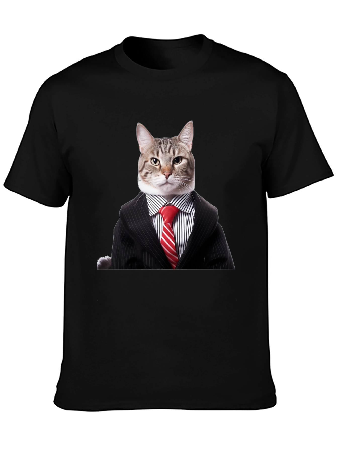 Cat Suit T-Shirt - Funny Feline Fashion
