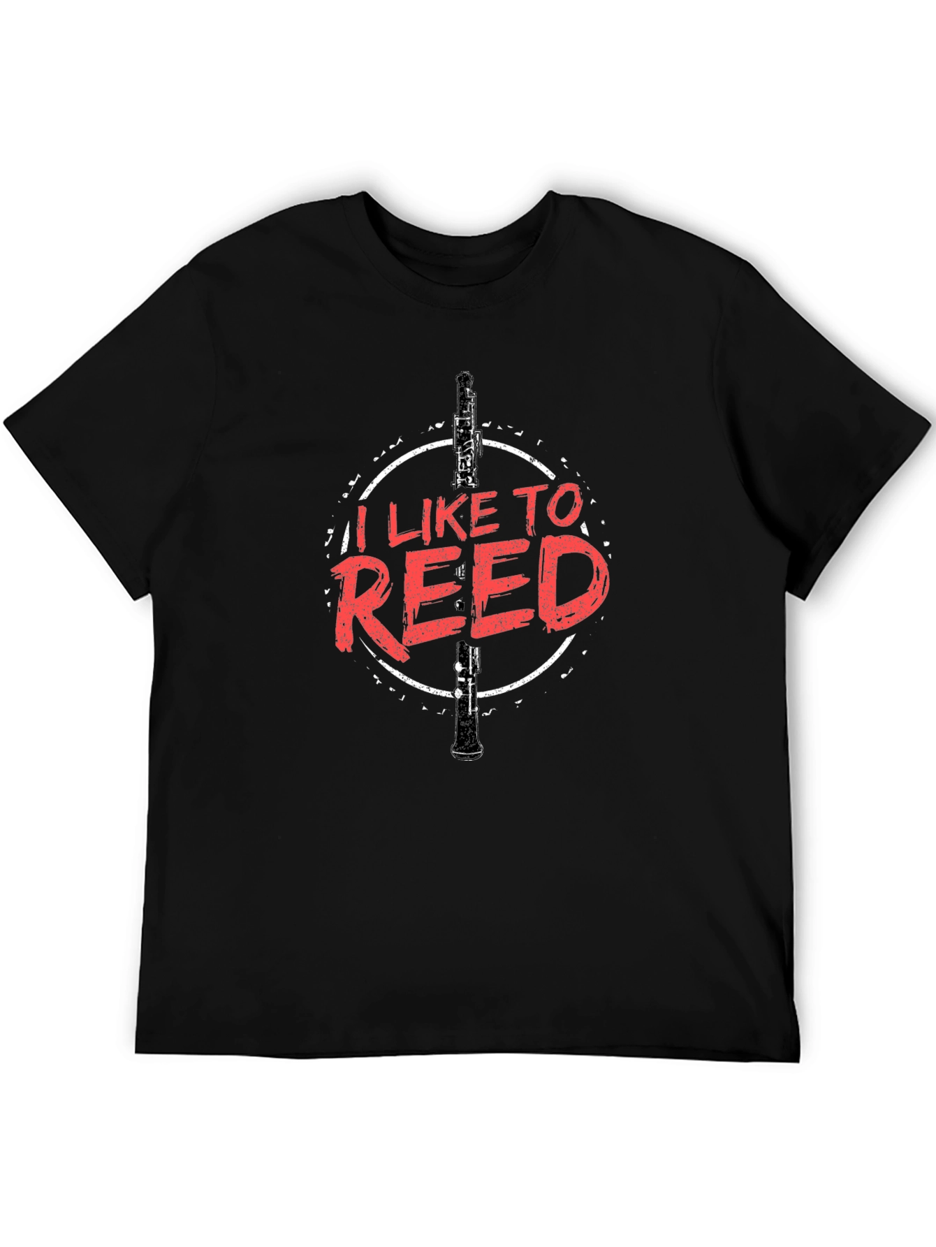 I Like To Reed Funny Clarinet T-Shirt