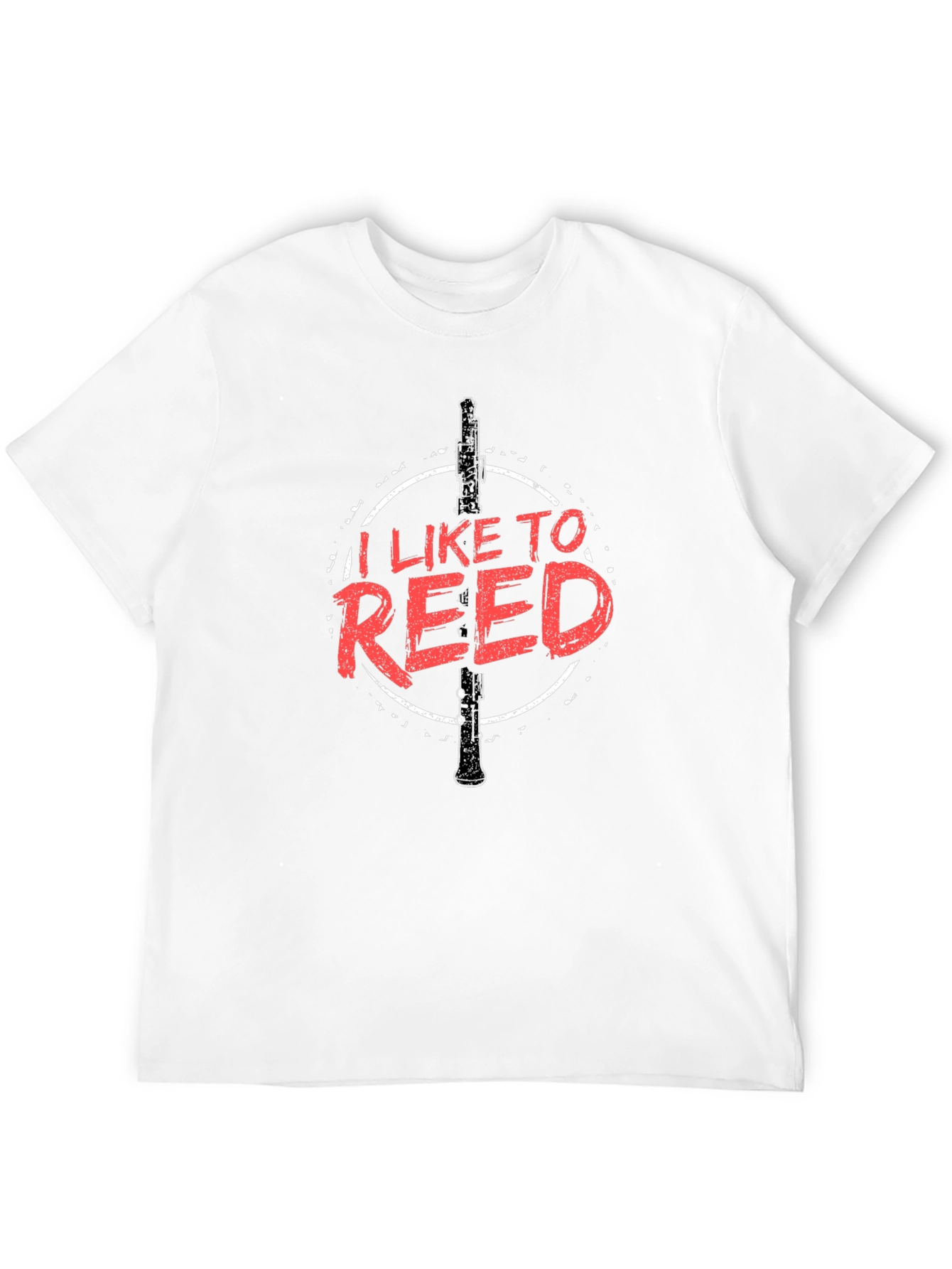 I Like To Reed Funny Clarinet T-Shirt