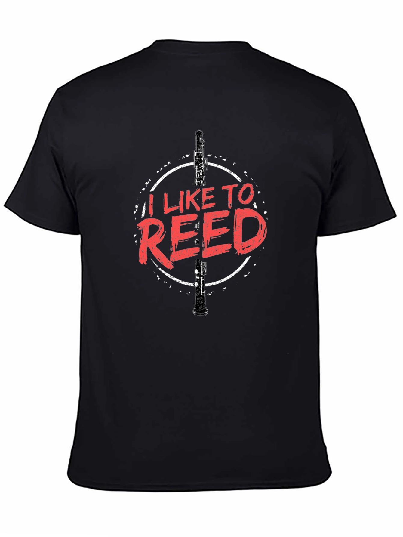 I Like To Reed Funny Clarinet T-Shirt