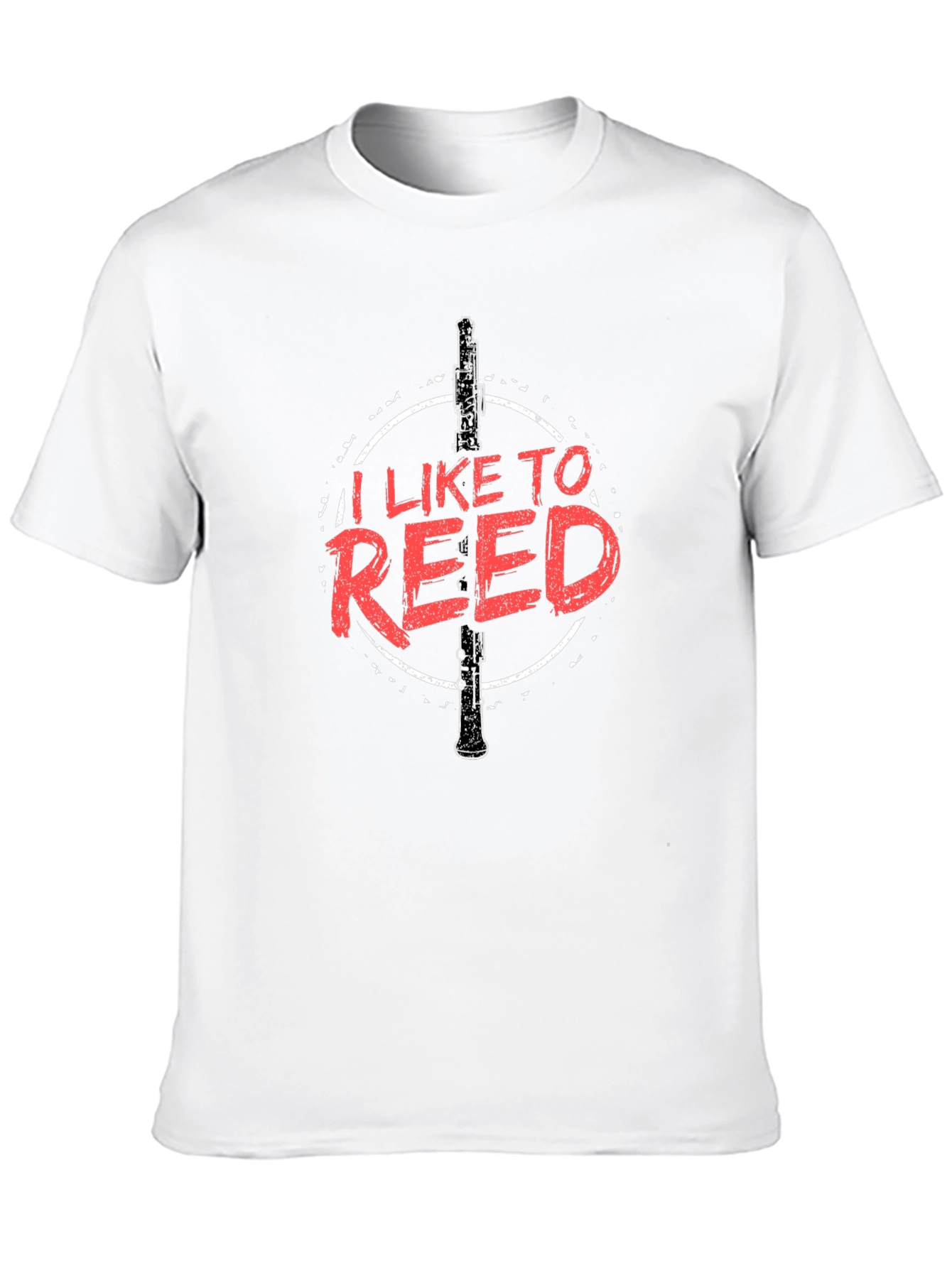 I Like To Reed Funny Clarinet T-Shirt