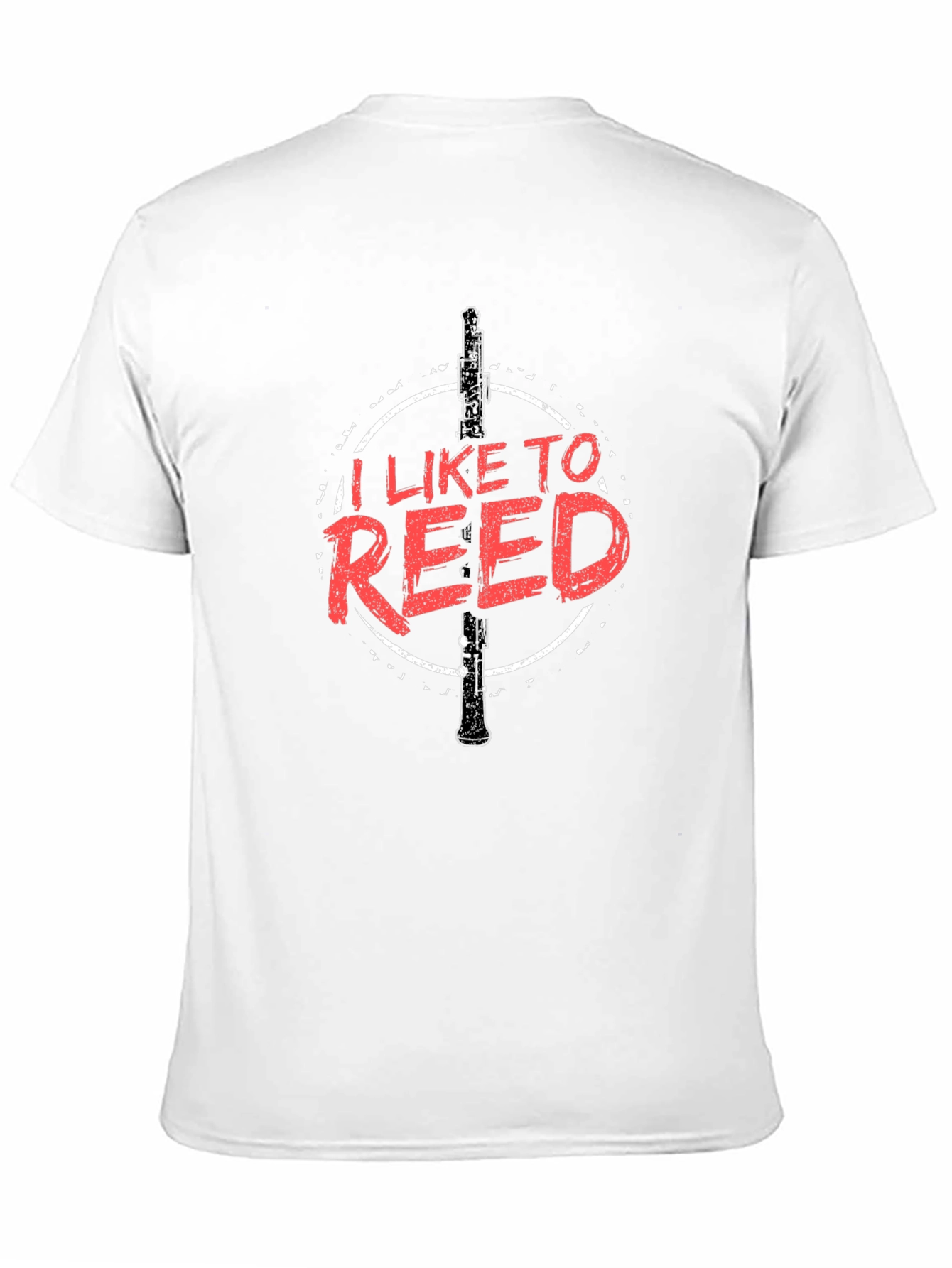 I Like To Reed Funny Clarinet T-Shirt