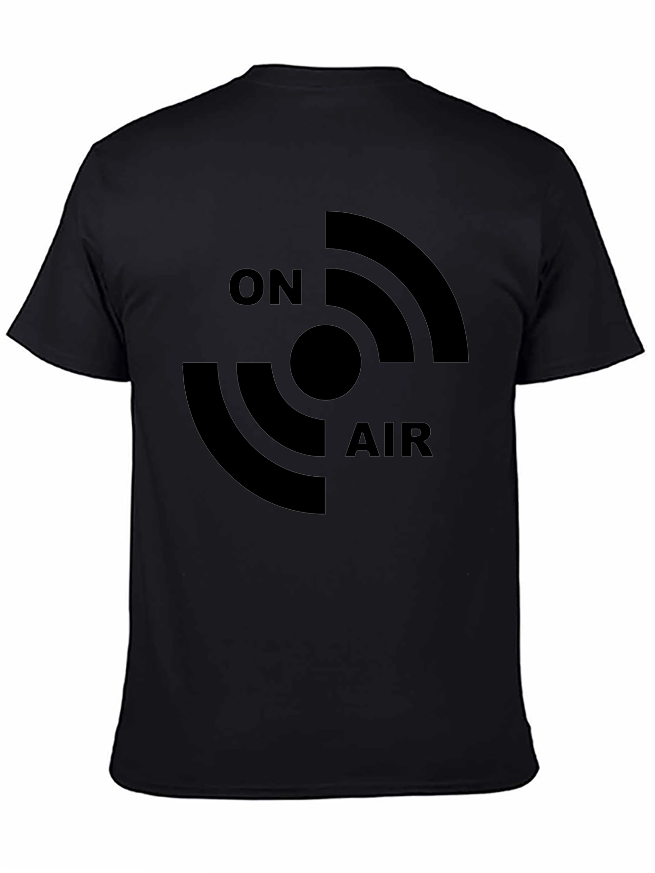 On Air Black Graphic T-Shirt