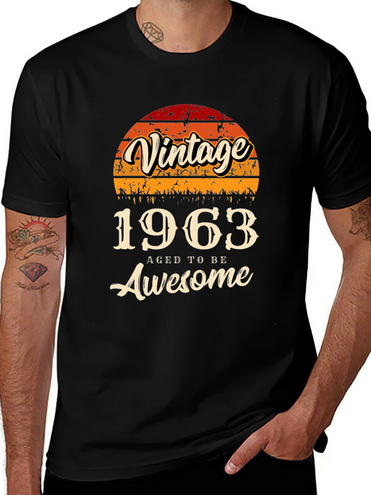 Vintage 1963 Aged to be Awesome T-Shirt