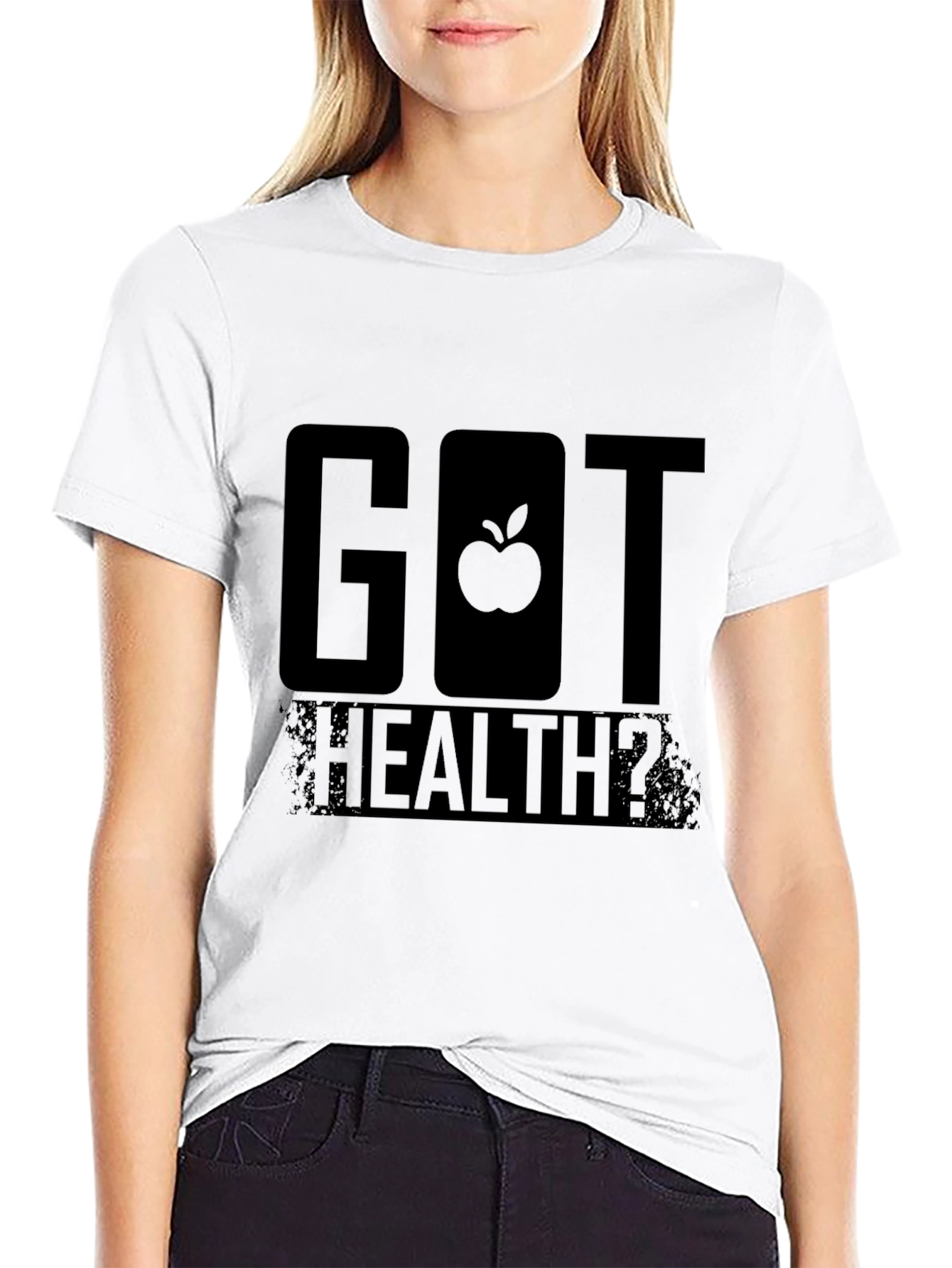 Got Health? Black Graphic T-Shirt