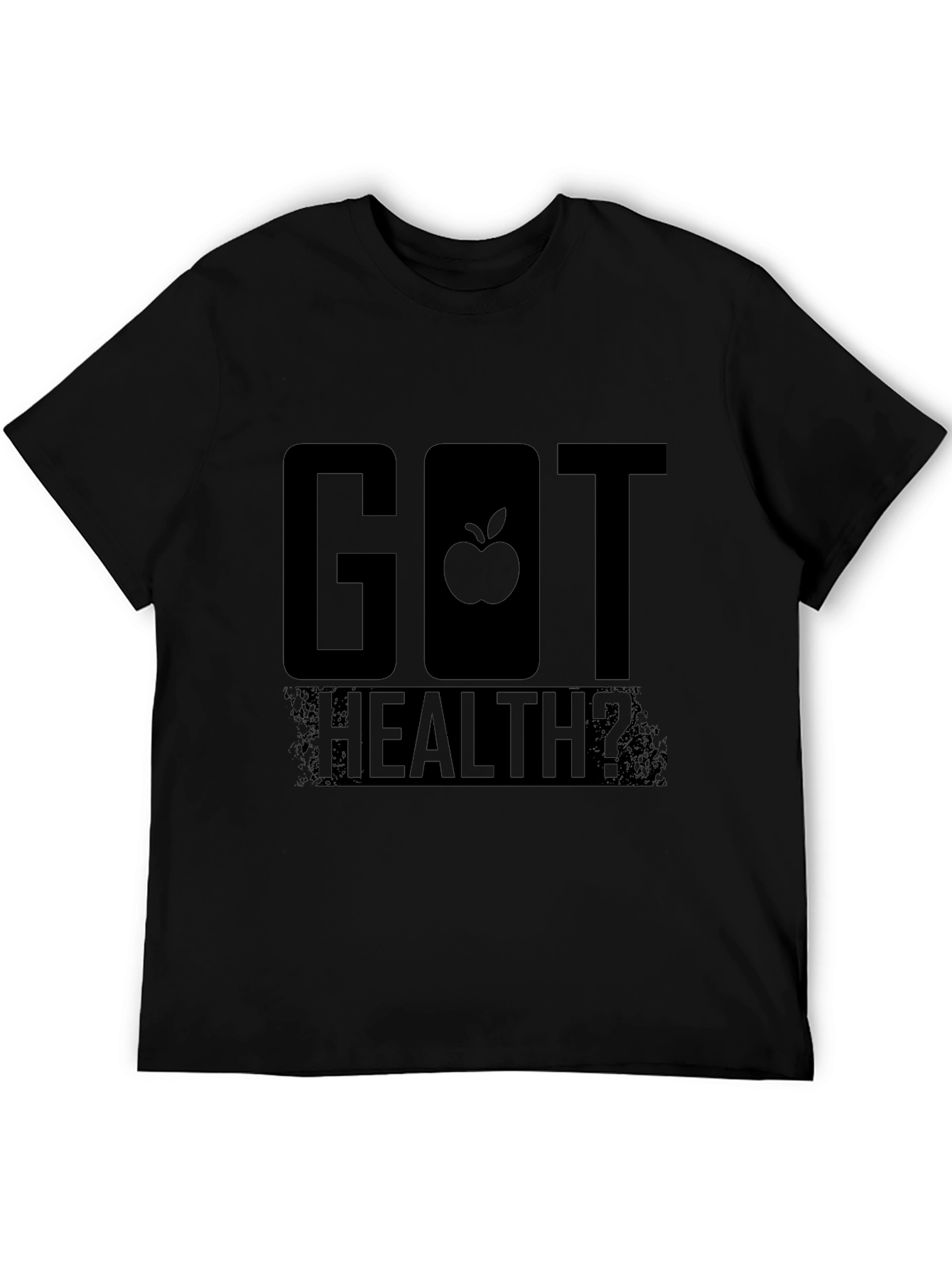 Got Health? Black Graphic T-Shirt