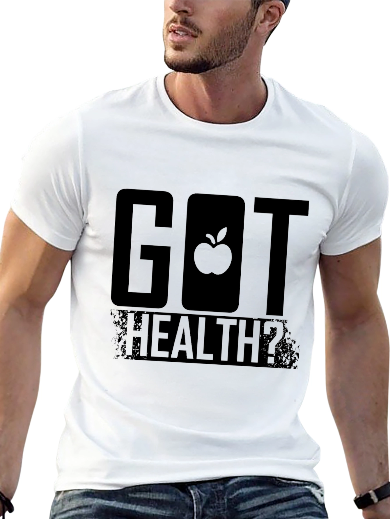 Got Health? Black Graphic T-Shirt