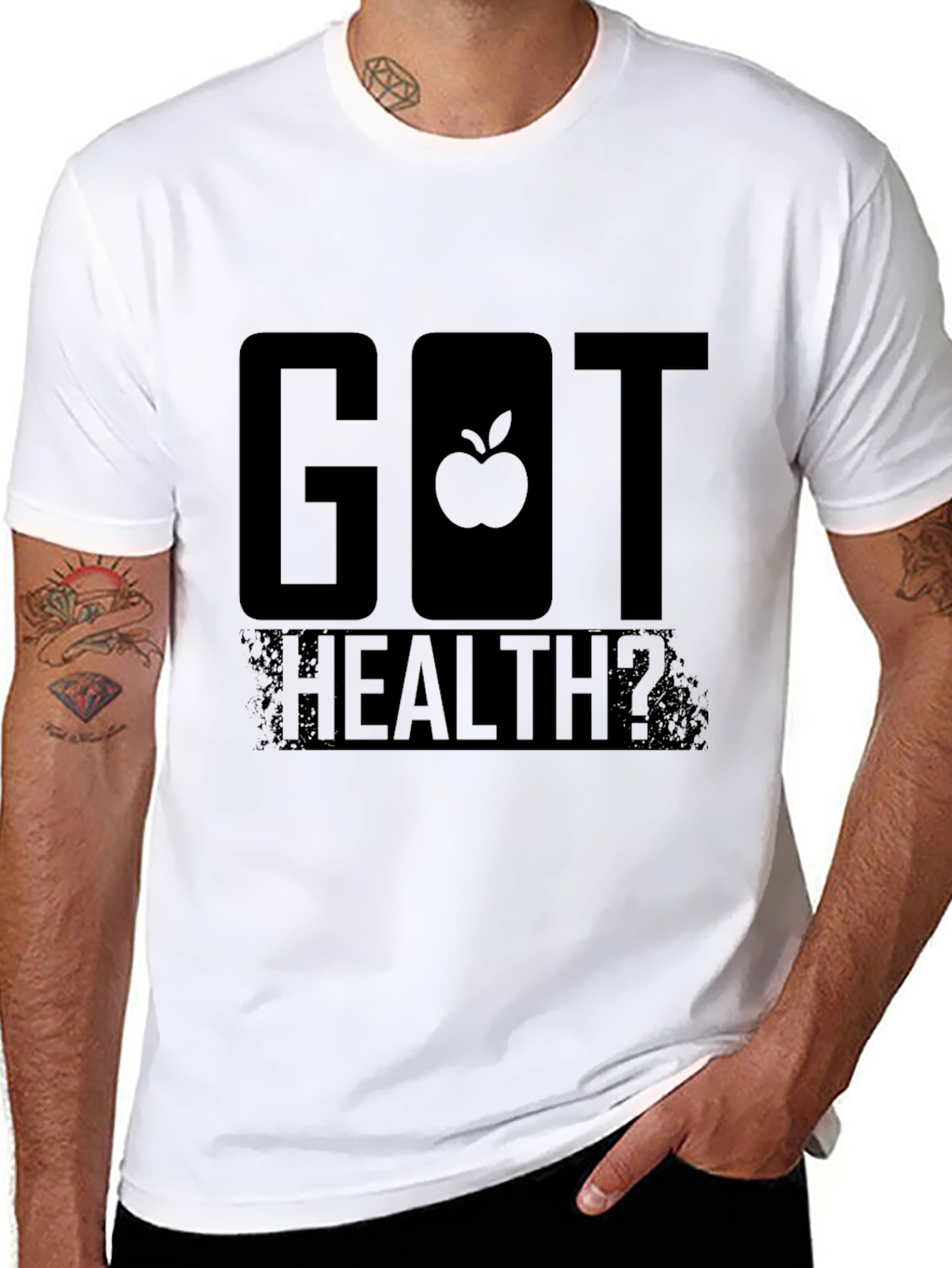 Got Health? Black Graphic T-Shirt