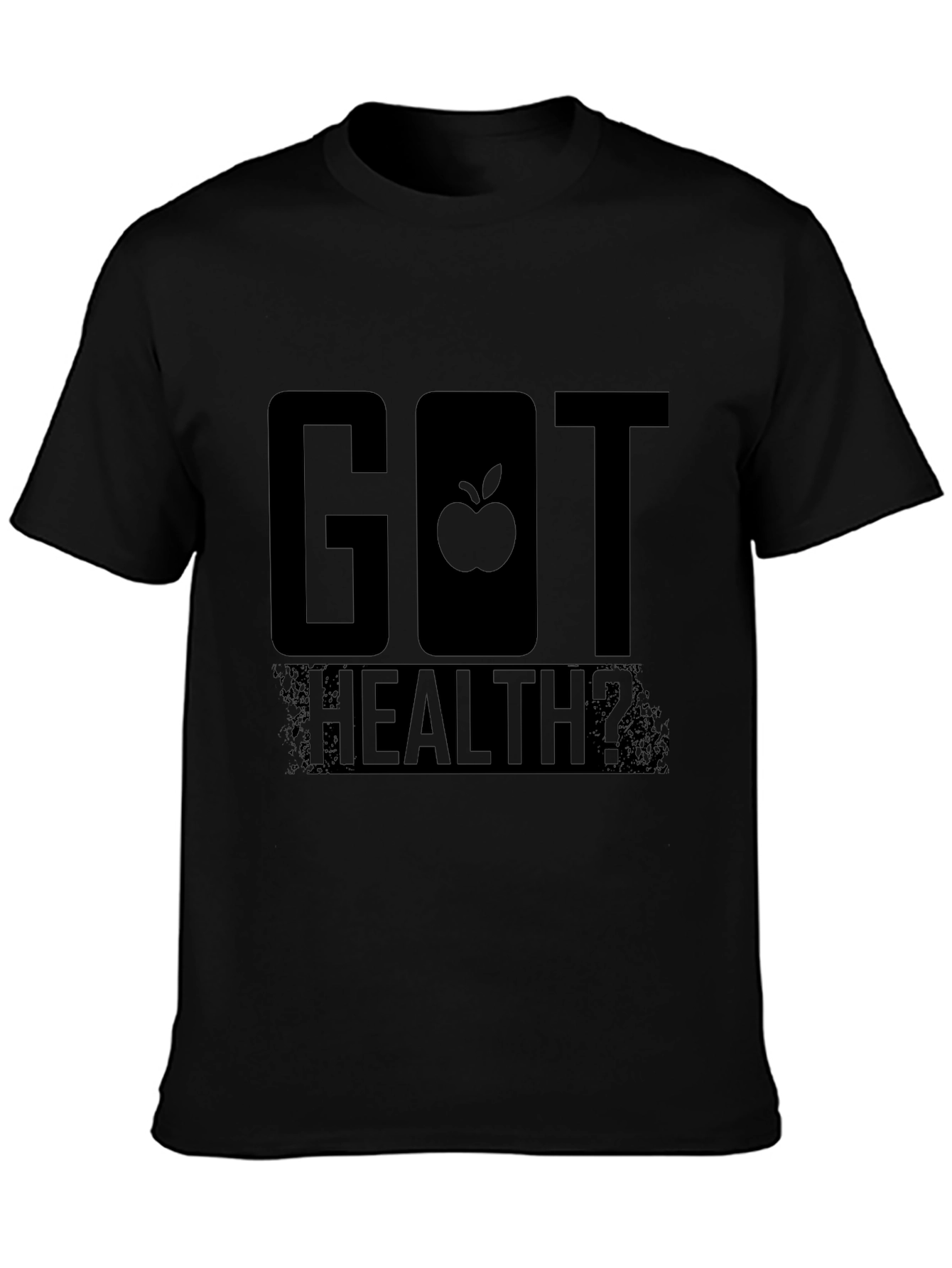Got Health? Black Graphic T-Shirt