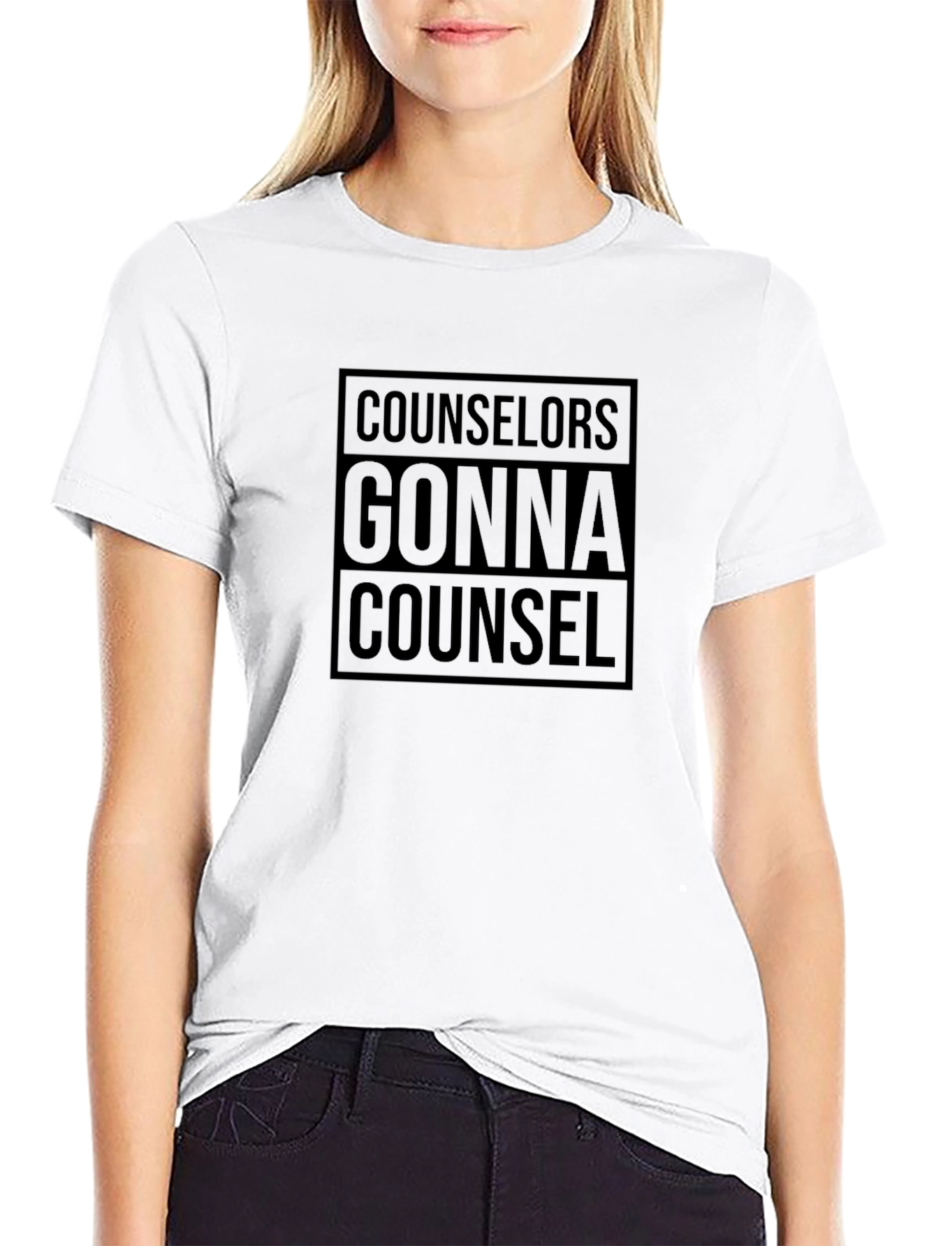 Counselors Gonna Counsel Black Graphic Tee