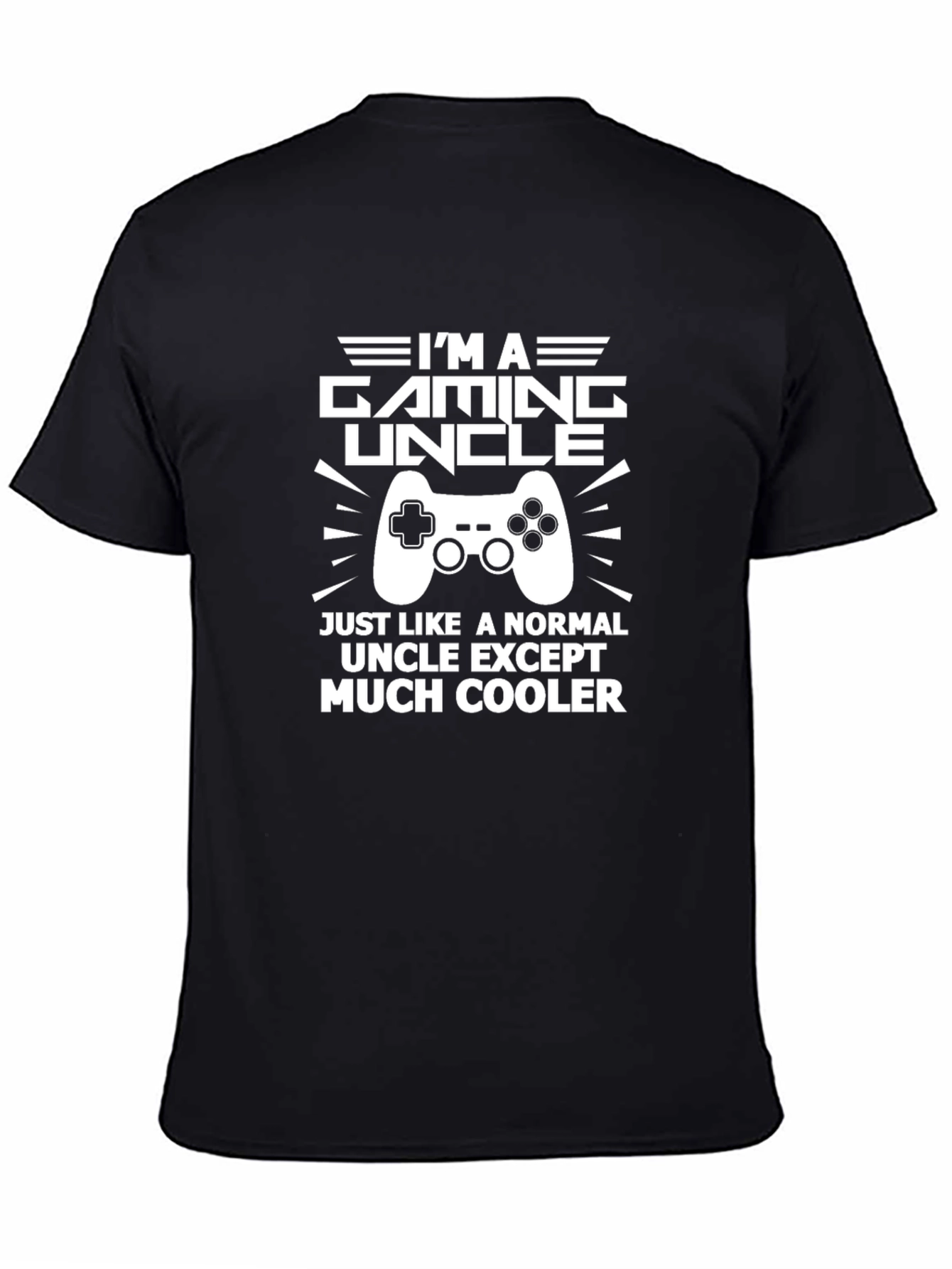 Gaming Uncle T-Shirt - Cool Uncle Gift!
