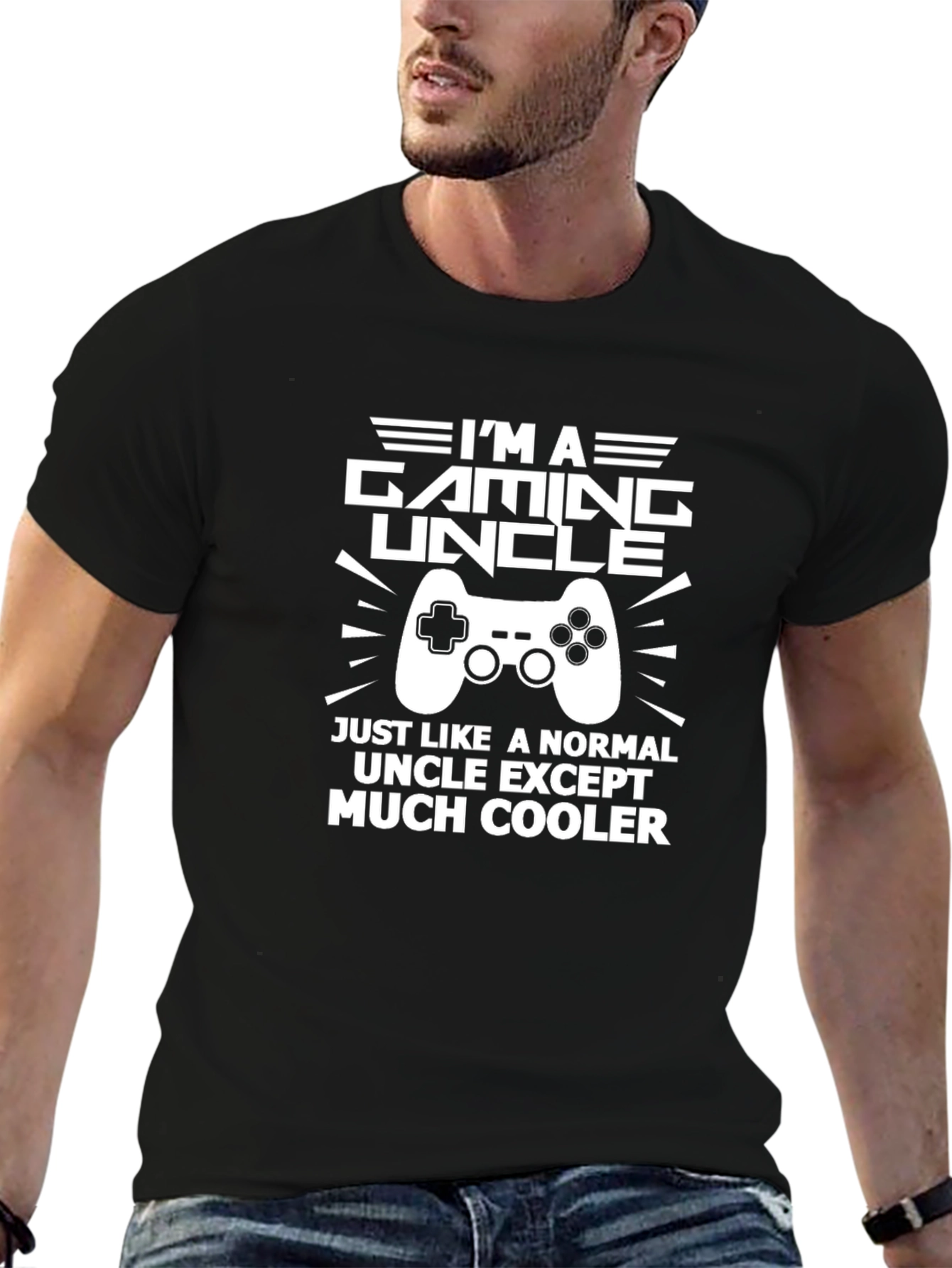 Gaming Uncle T-Shirt - Cool Uncle Gift!