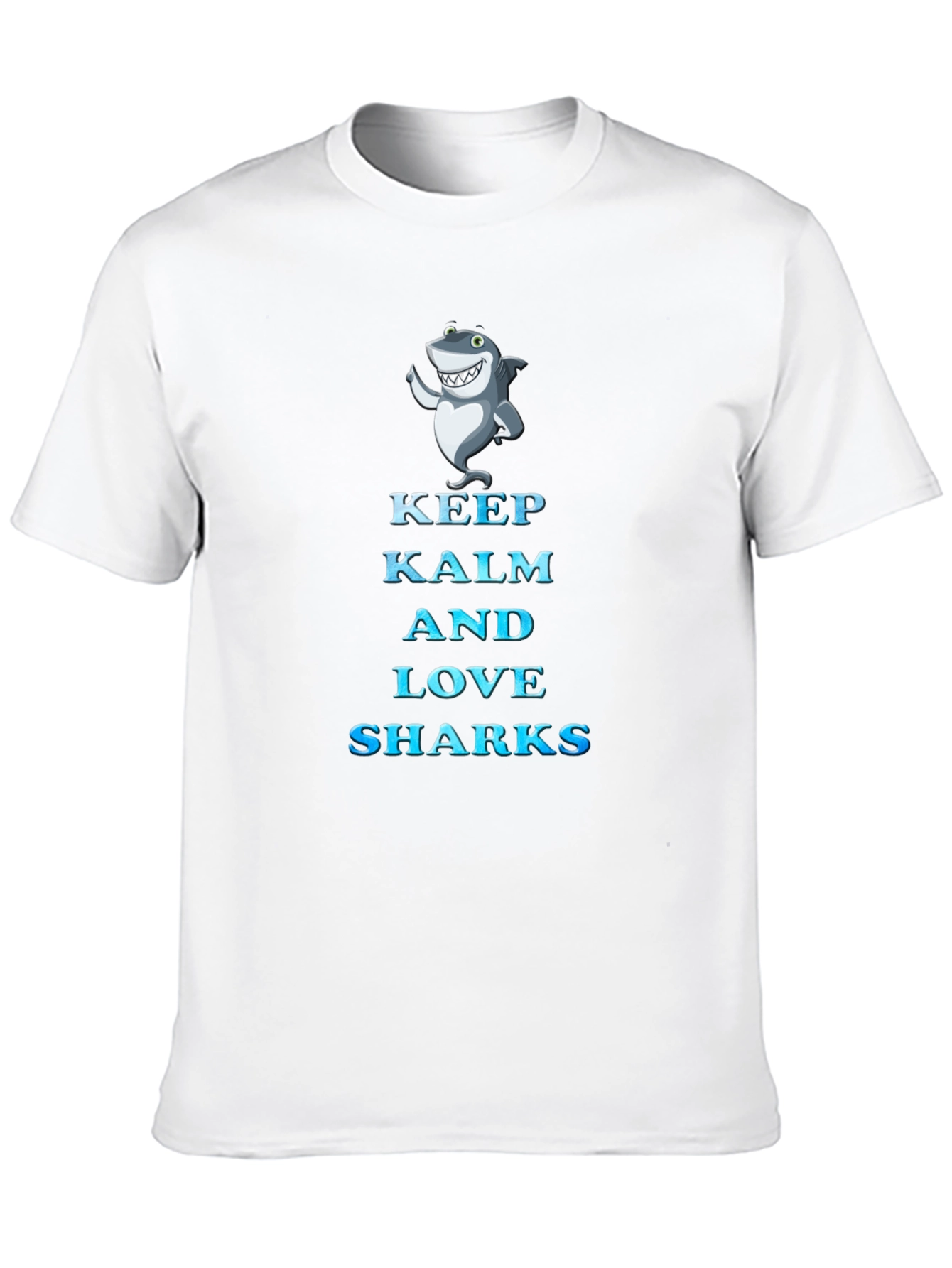 Keep Kalm and Love Sharks T-Shirt