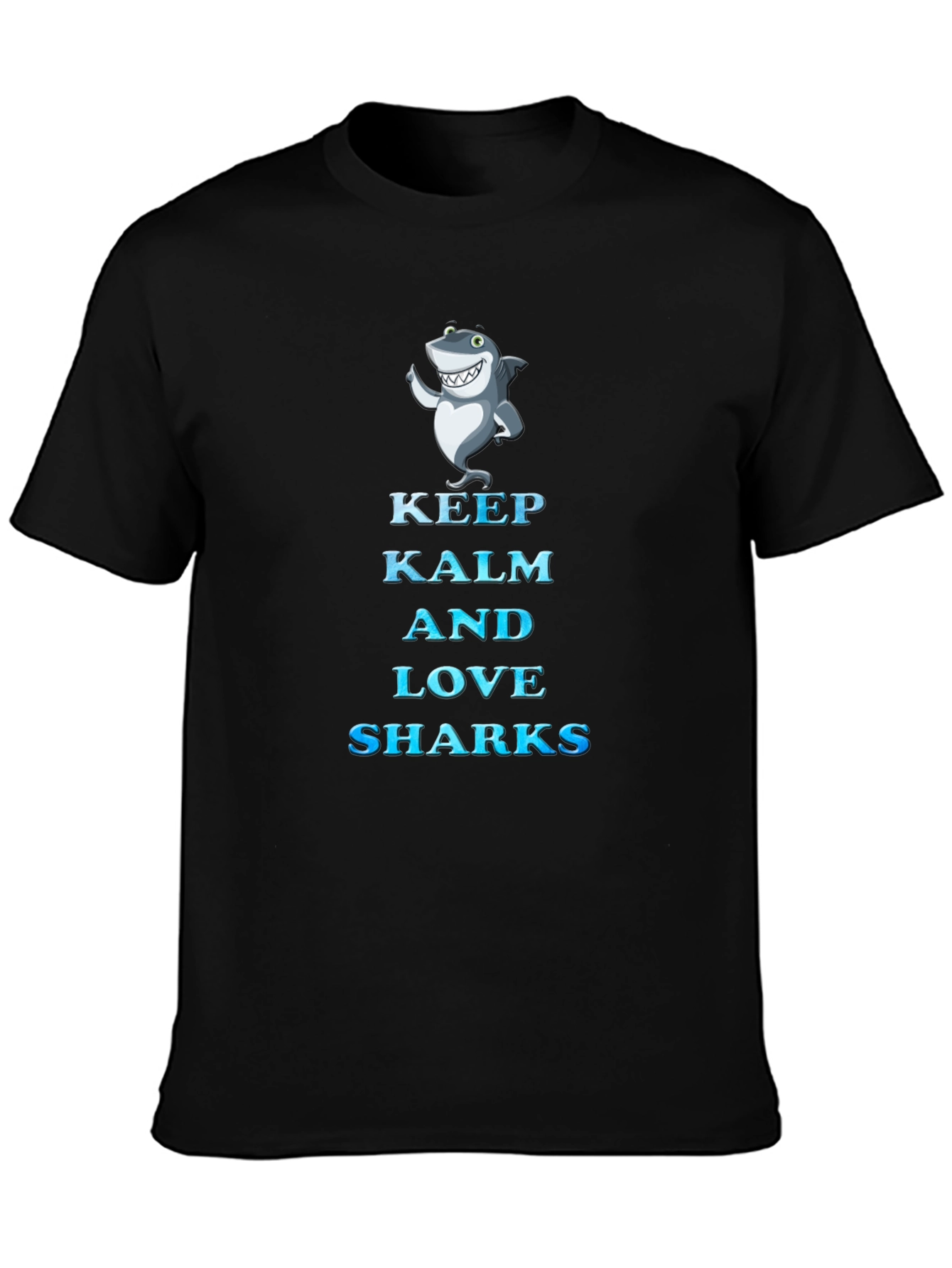Keep Kalm and Love Sharks T-Shirt