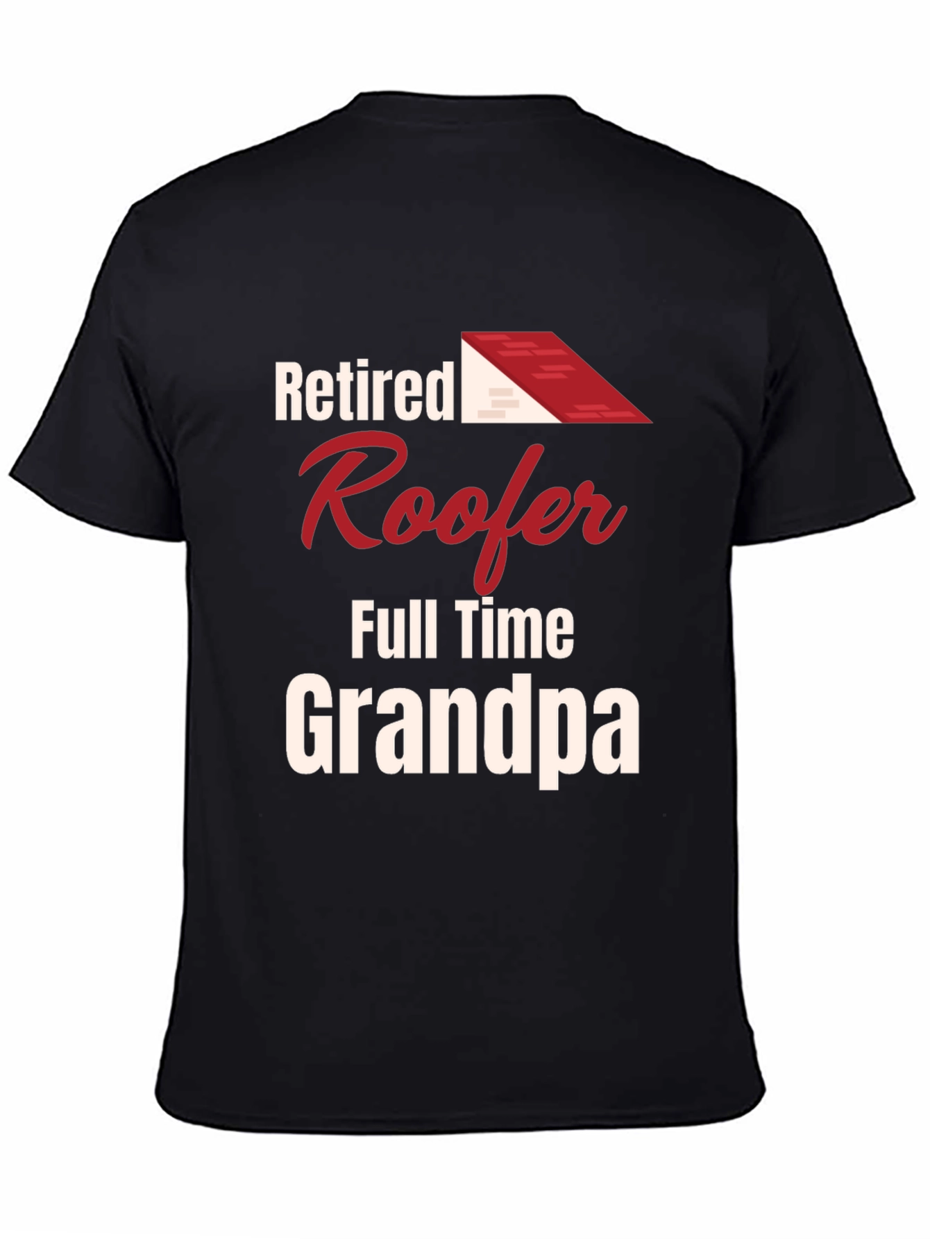 Retired Roofer Grandpa T-Shirt