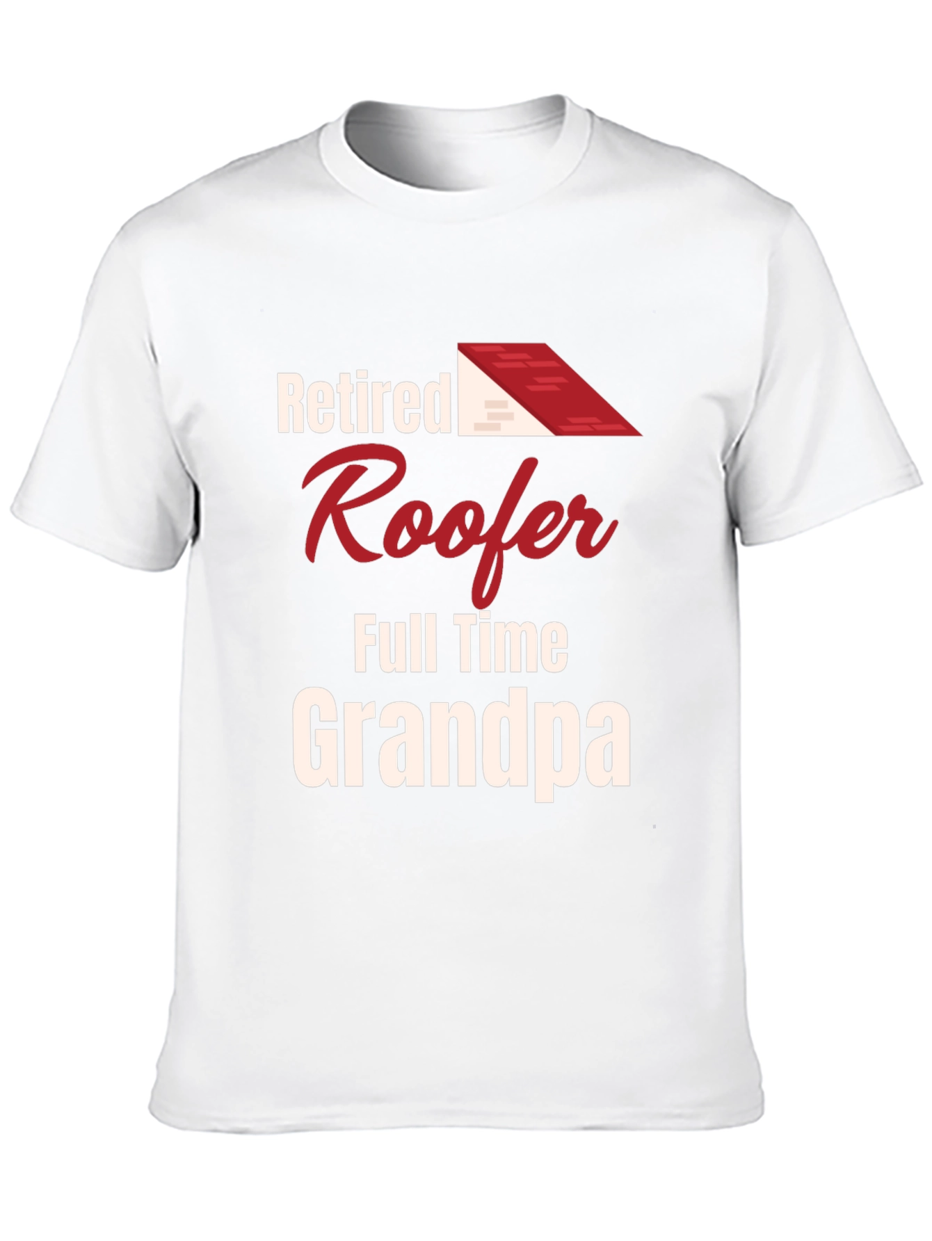 Retired Roofer Grandpa T-Shirt