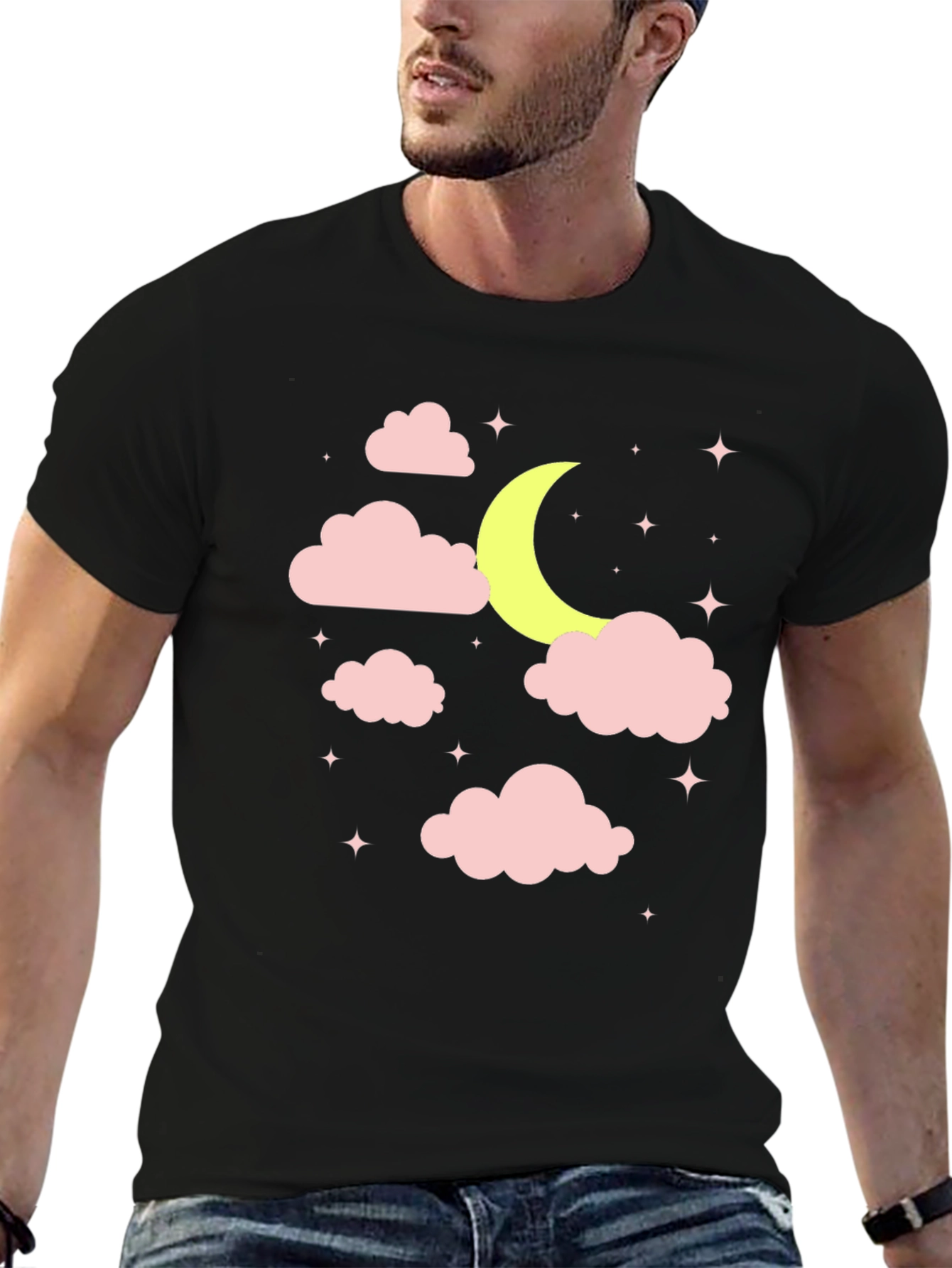 Dreamy Night Sky Graphic Tee