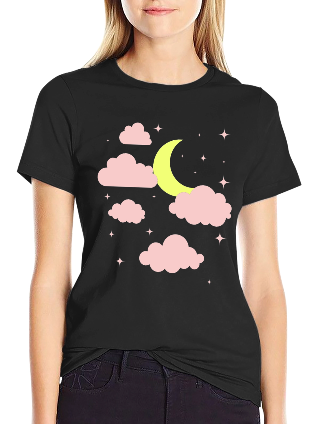 Dreamy Night Sky Graphic Tee