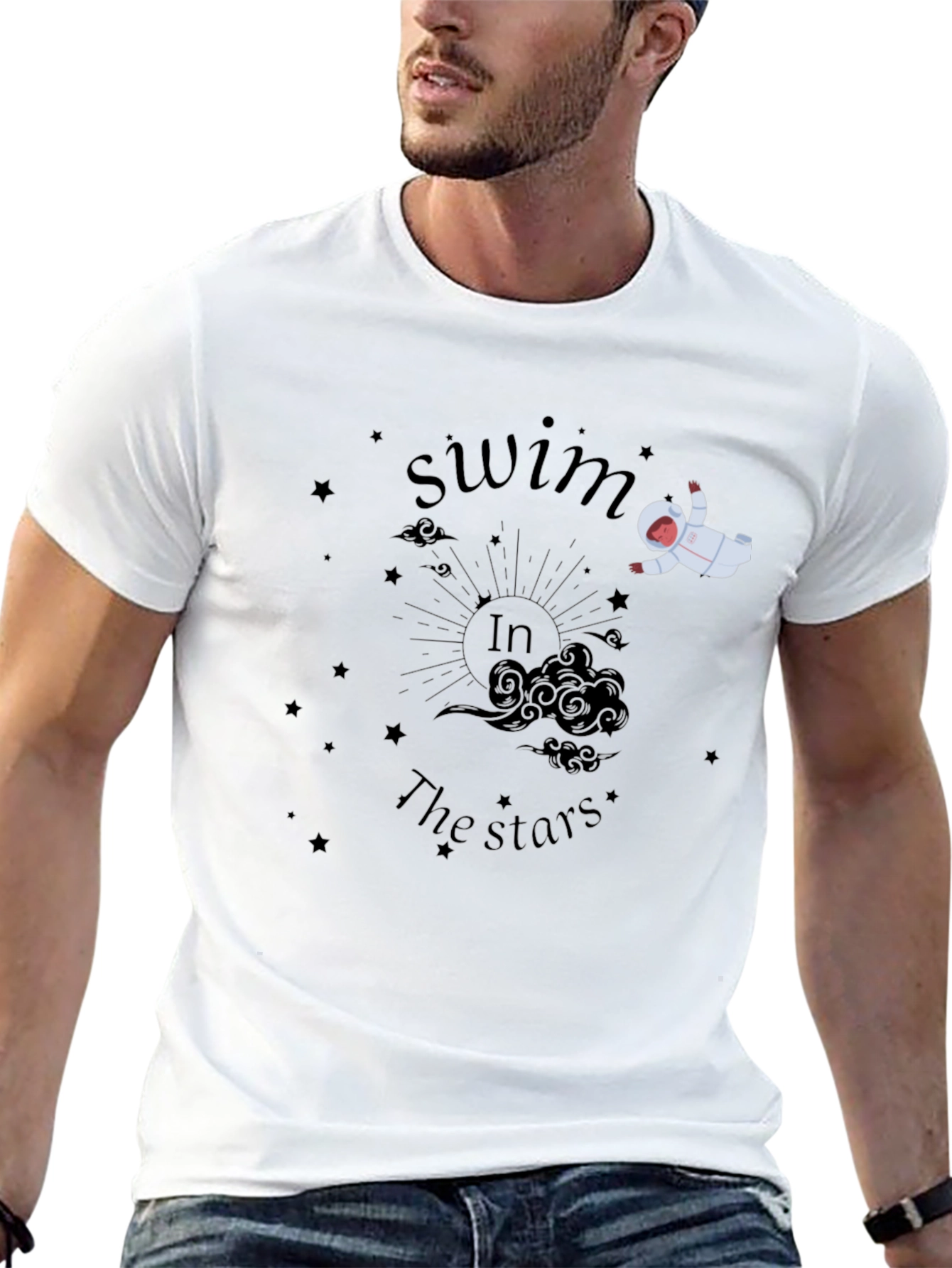 Swim In The Stars Graphic T-Shirt