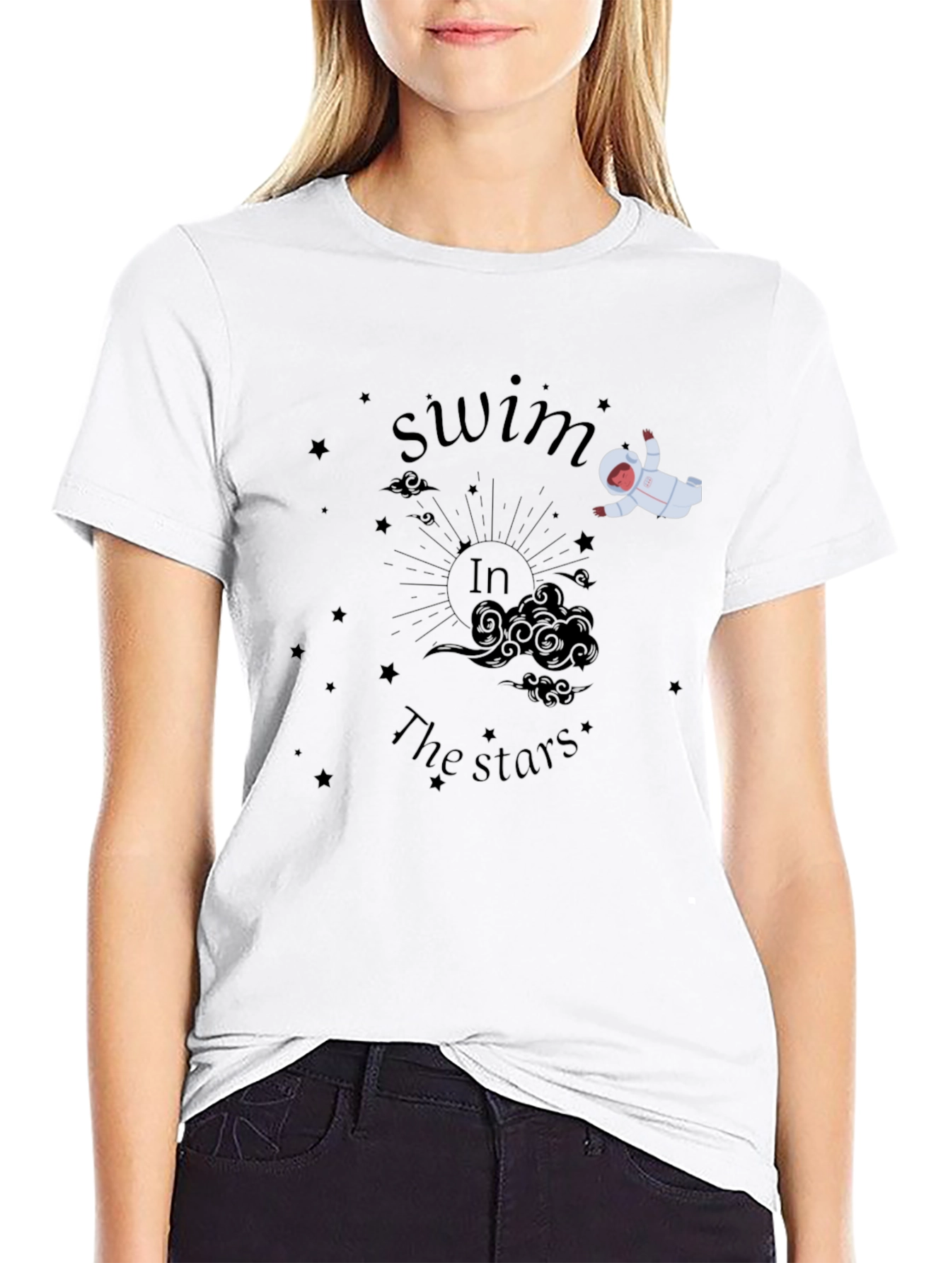 Swim In The Stars Graphic T-Shirt