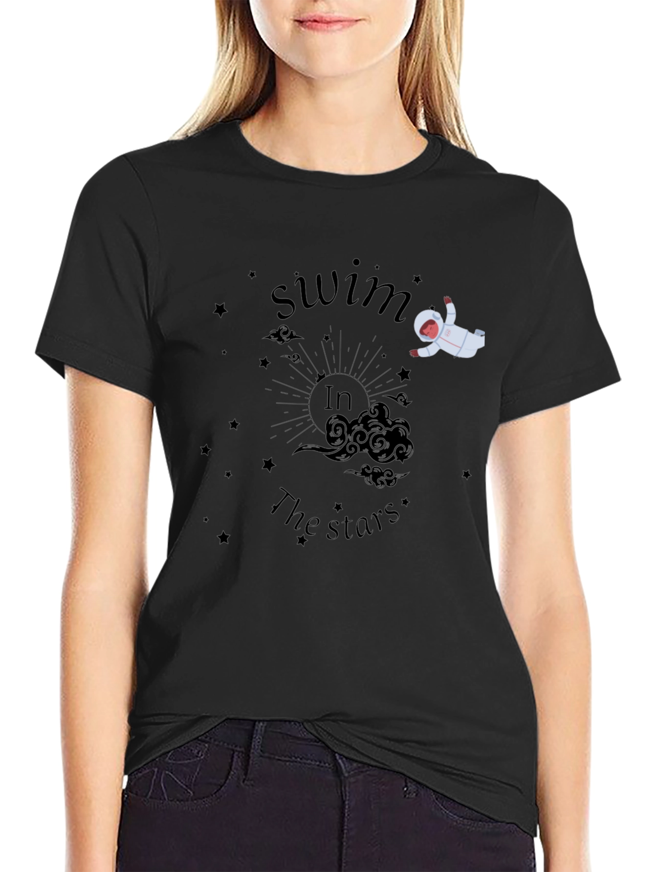 Swim In The Stars Graphic T-Shirt