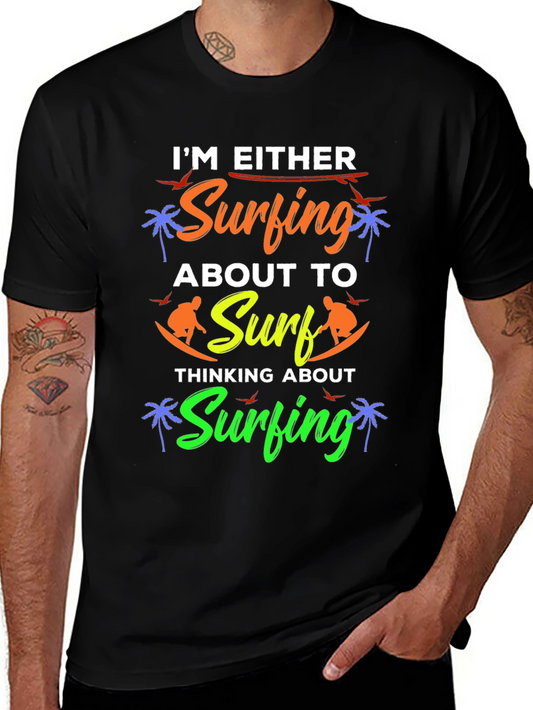 Im Either Surfing Graphic Tee