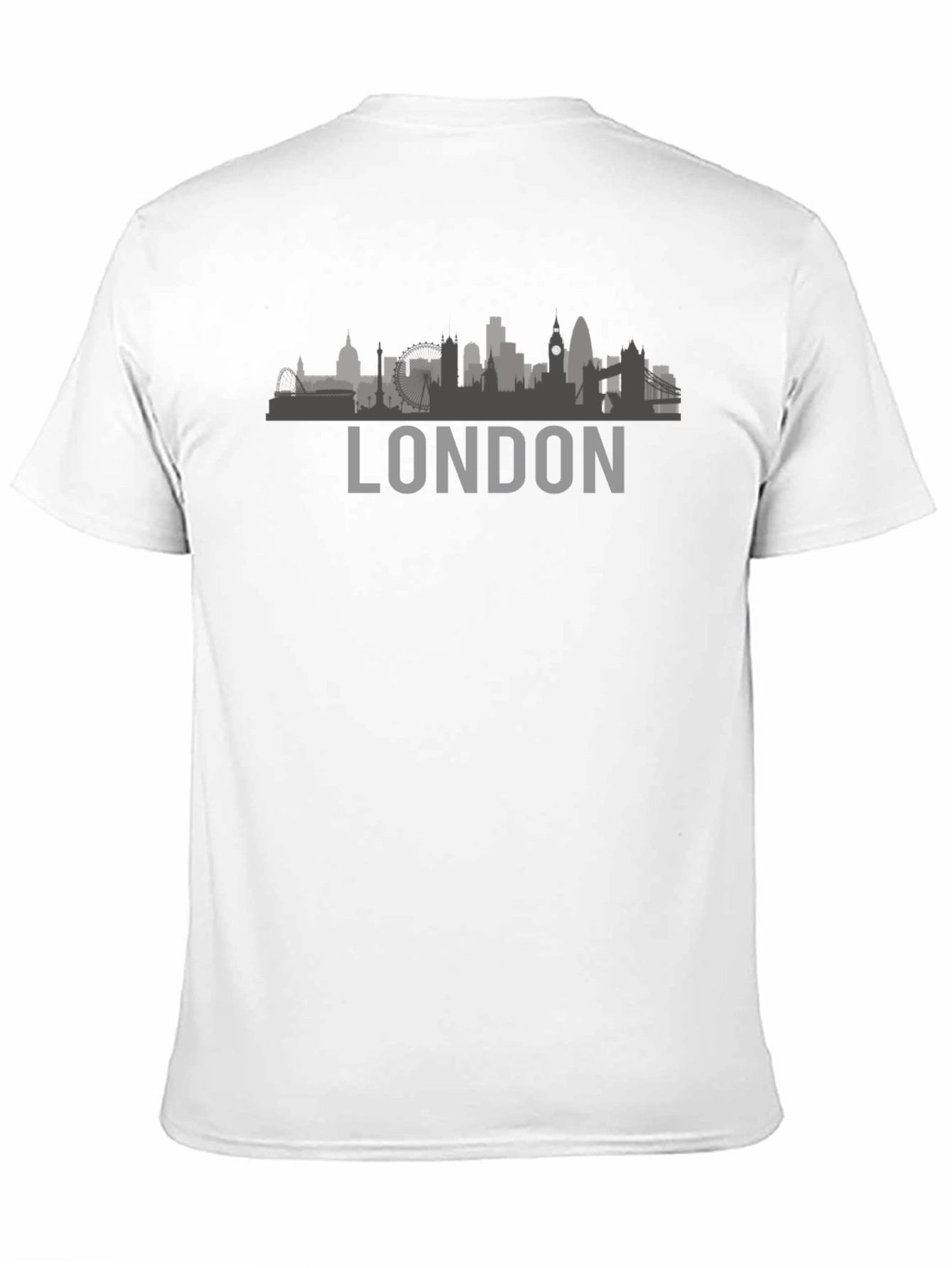 London Skyline Graphic T-Shirt - Black