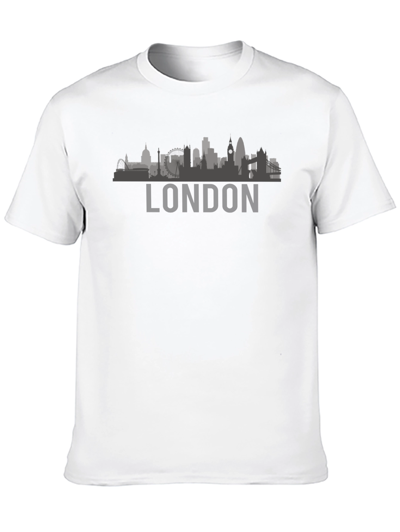 London Skyline Graphic T-Shirt - Black