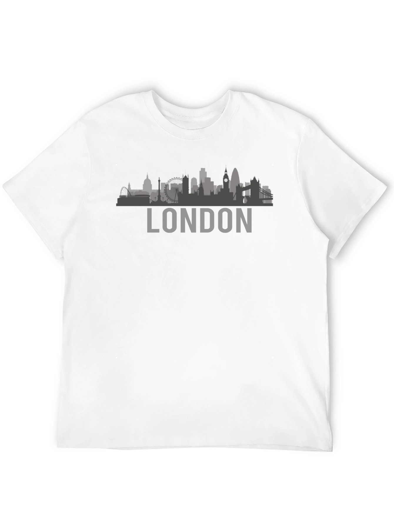 London Skyline Graphic T-Shirt - Black