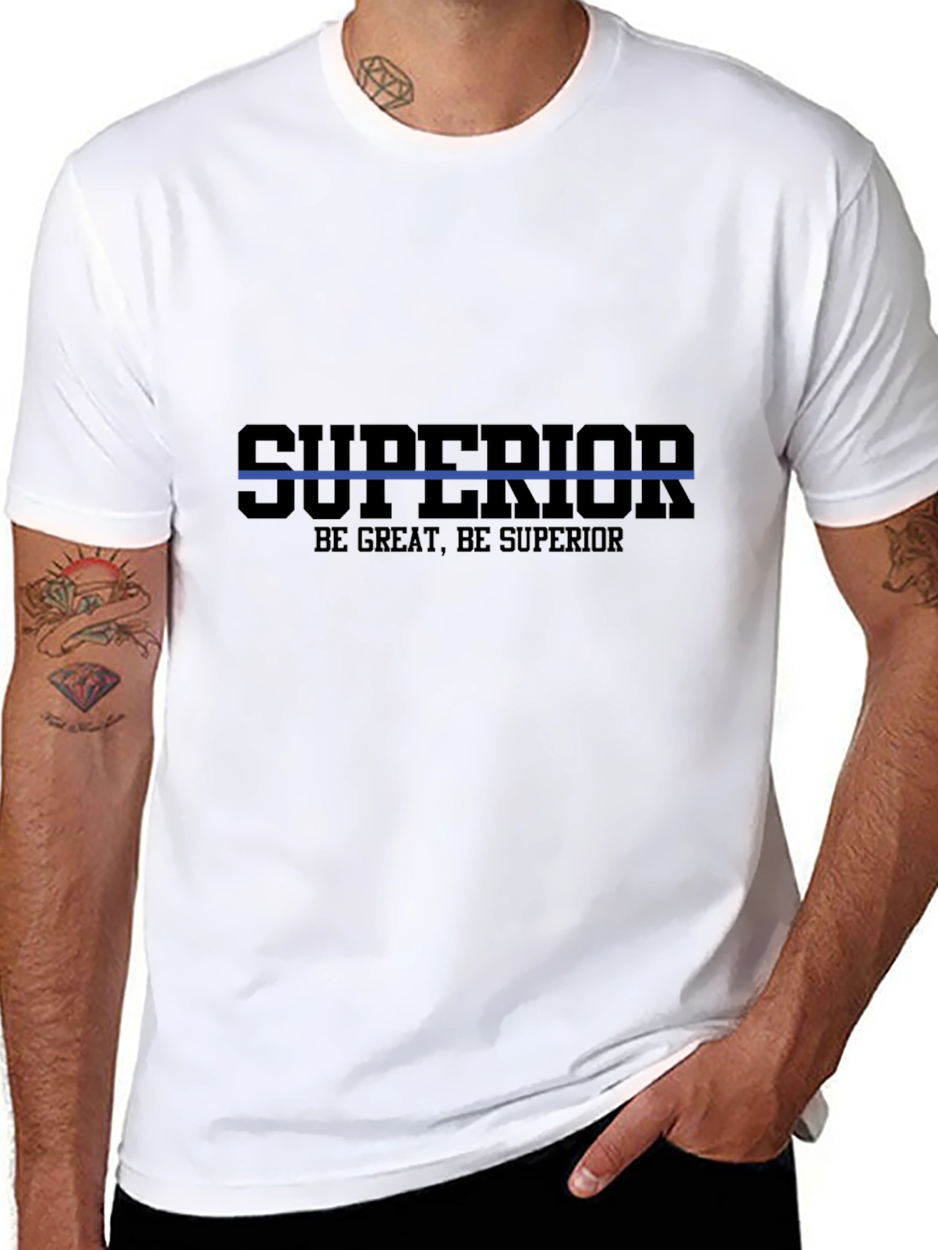 Superior Graphic T-Shirt - Be Great