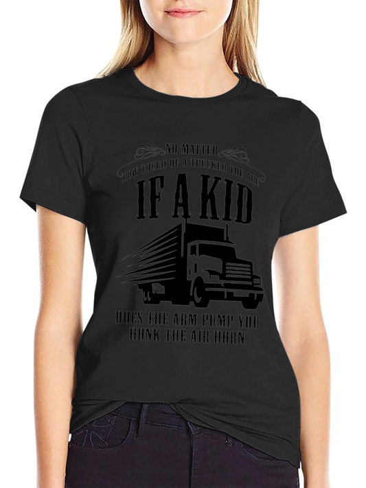 Trucker T-Shirt - Honk the Air Horn