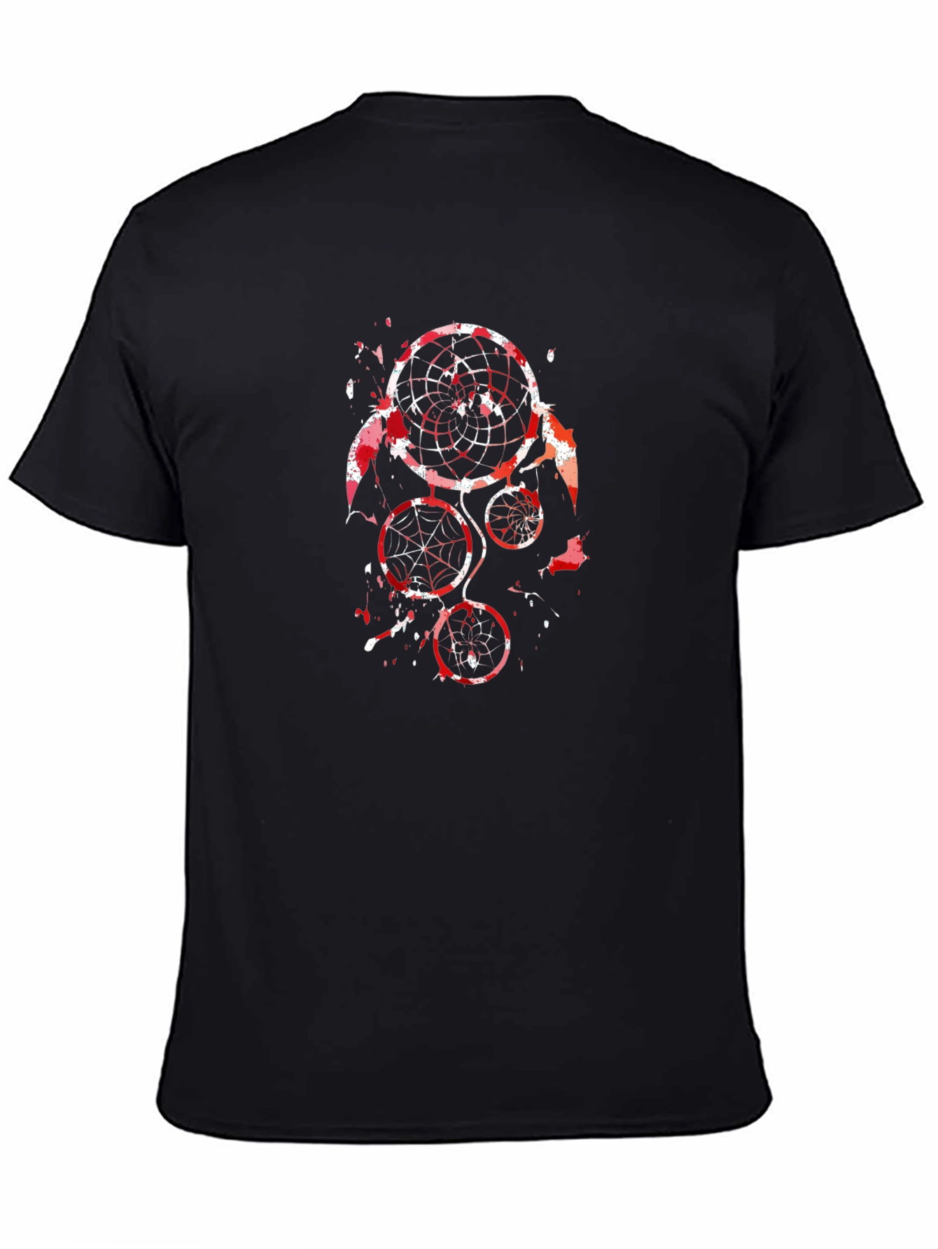 Dreamcatcher Graphic Print Black T-Shirt