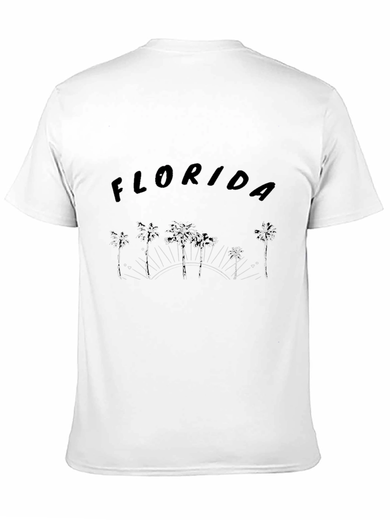 Florida Palm Tree Graphic T-Shirt