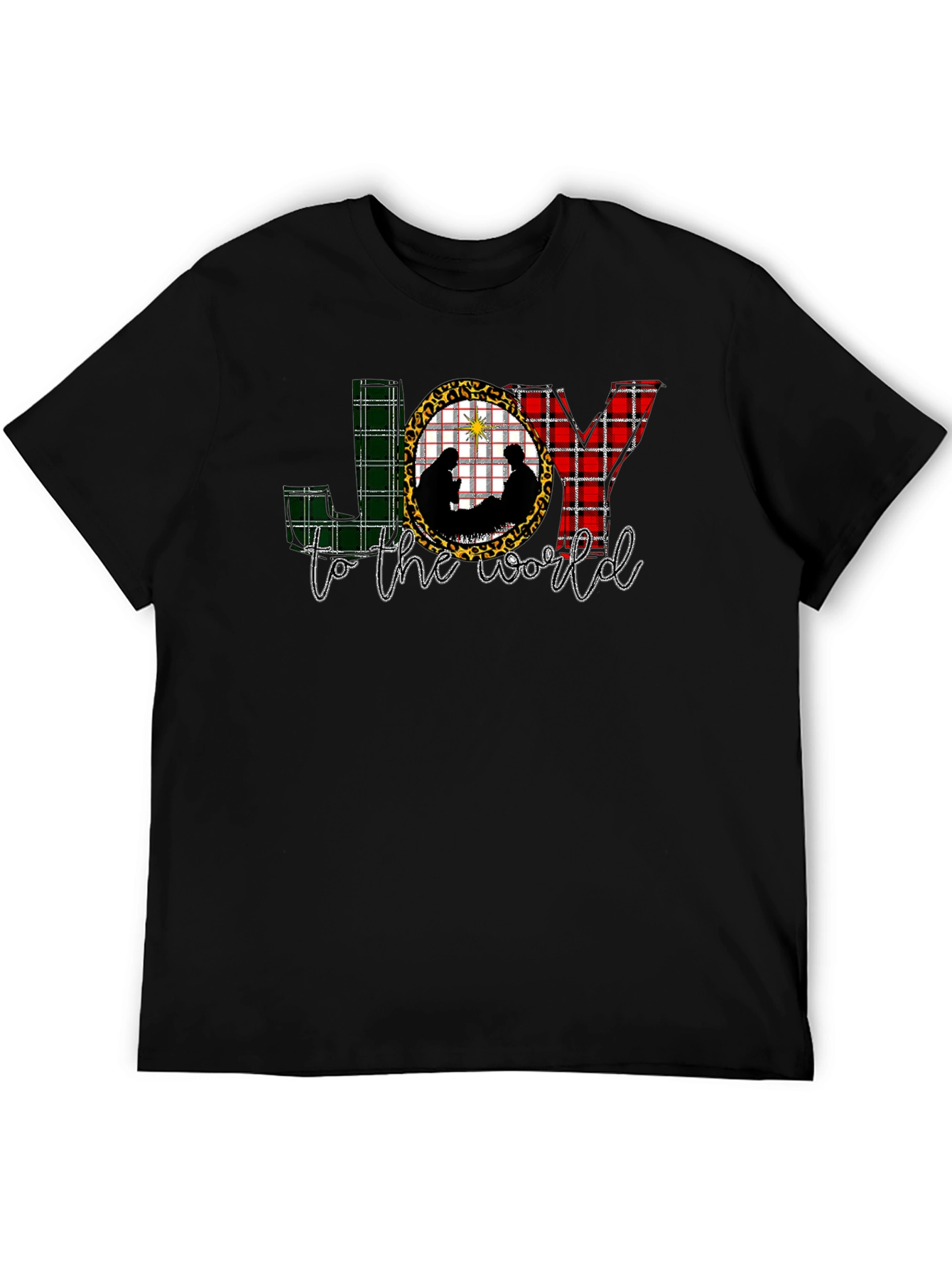 JOY to the World Nativity Scene Graphic Tee