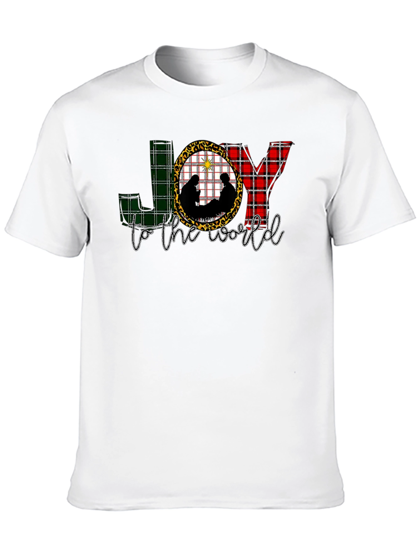 JOY to the World Nativity Scene Graphic Tee