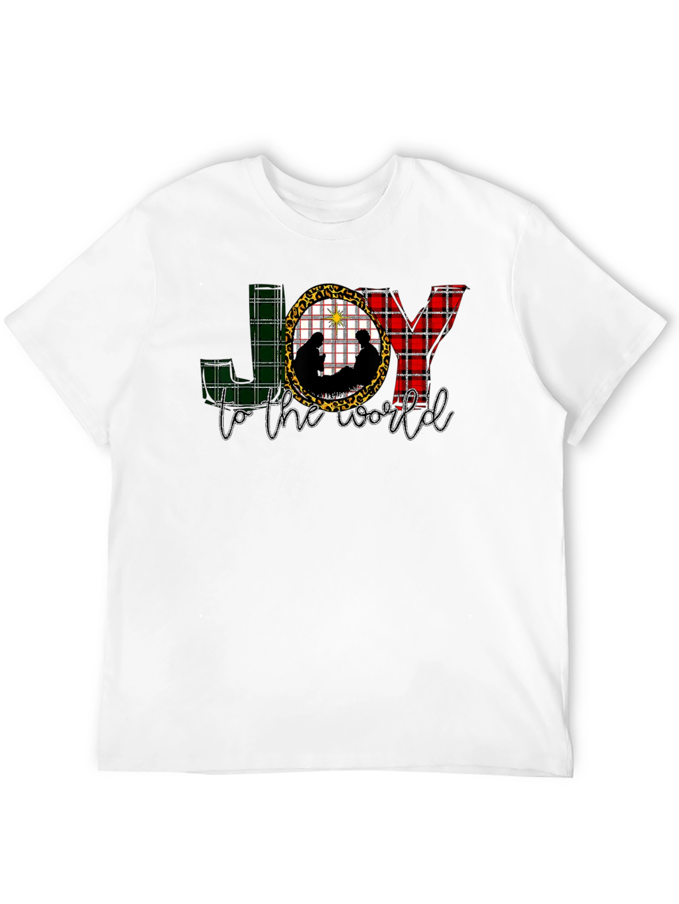 JOY to the World Nativity Scene Graphic Tee