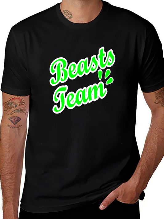 Beasts Team Graphic Tee - Stylish Casual Wear