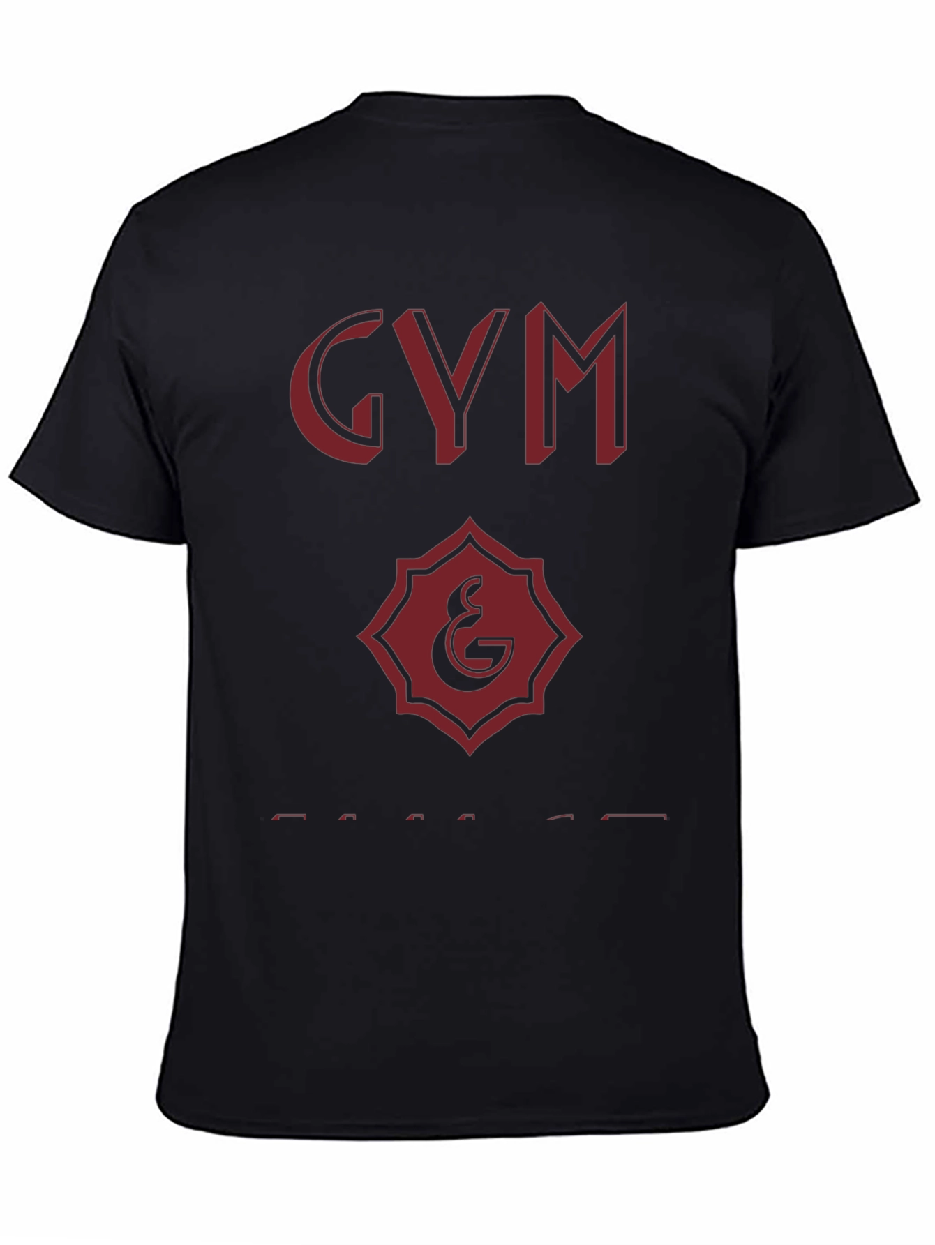 Gym Black T-Shirt - Stylish Workout Apparel